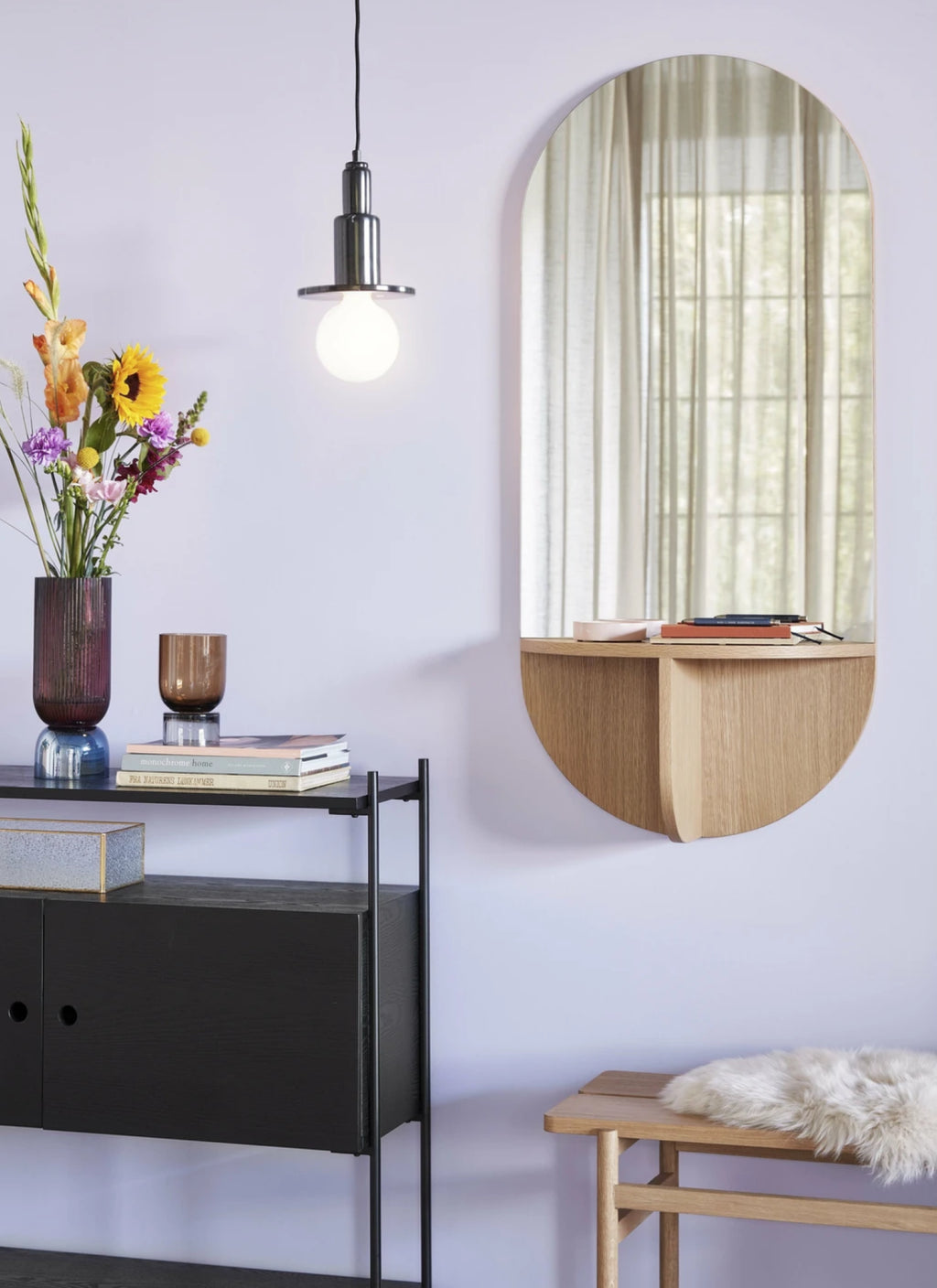 Hübsch Ripple Glass Box Brass/Glass Clear Set Of 2, 25/30x12/16 Cm