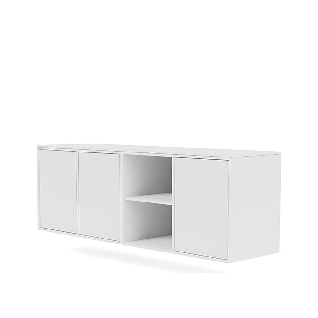 Montana Save Lowboard With Suspension Rail, New White