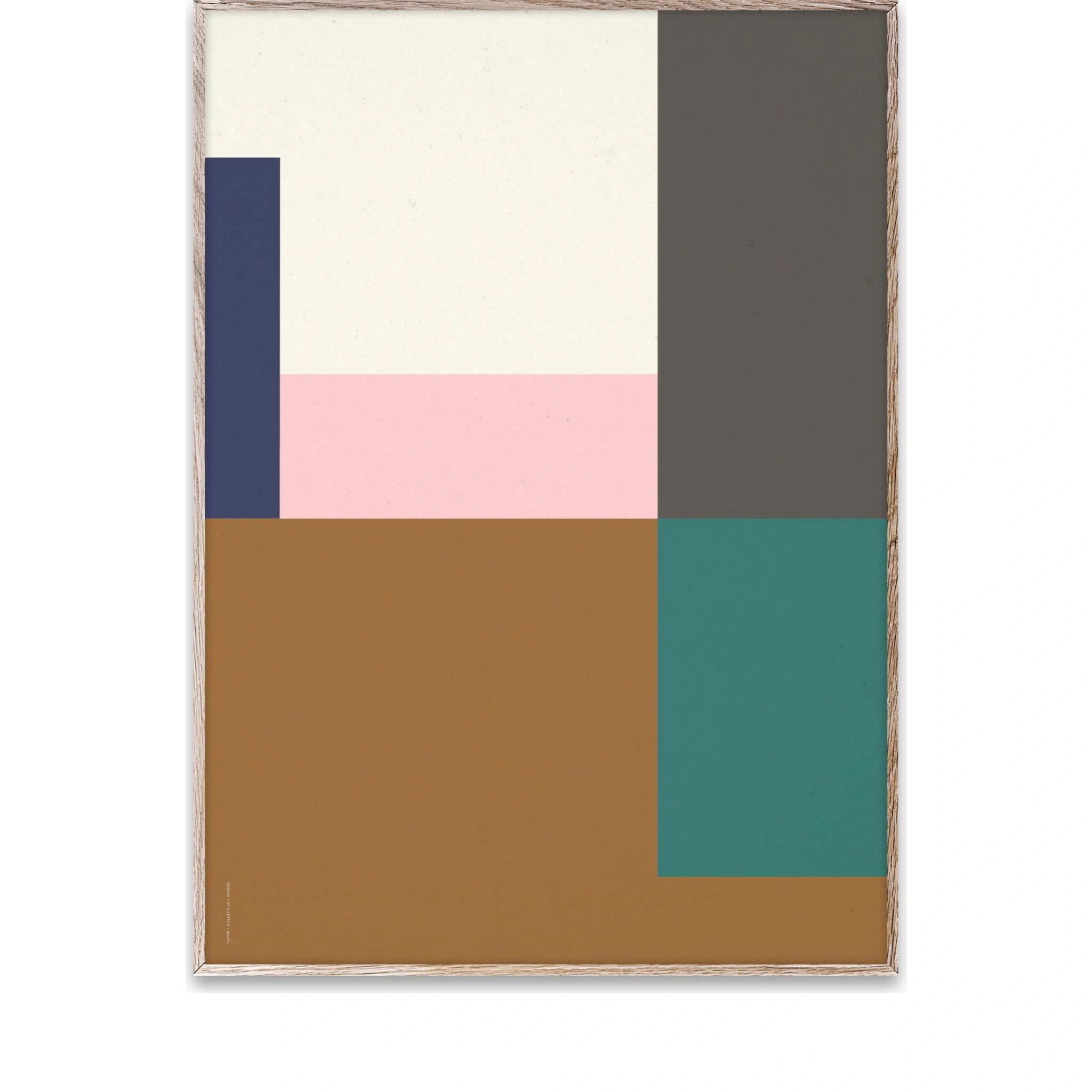 Paper Collective Wrong Geometry 03 Poster, 30x40 Cm