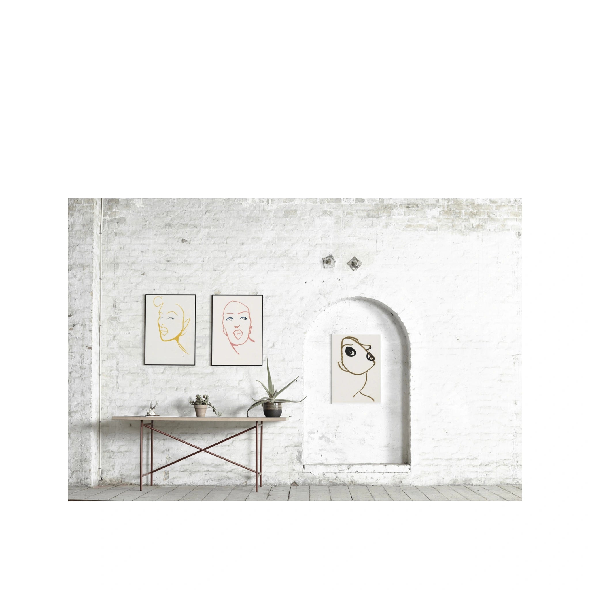 Paper Collective Silhouette 02 Poster, 30x40 Cm