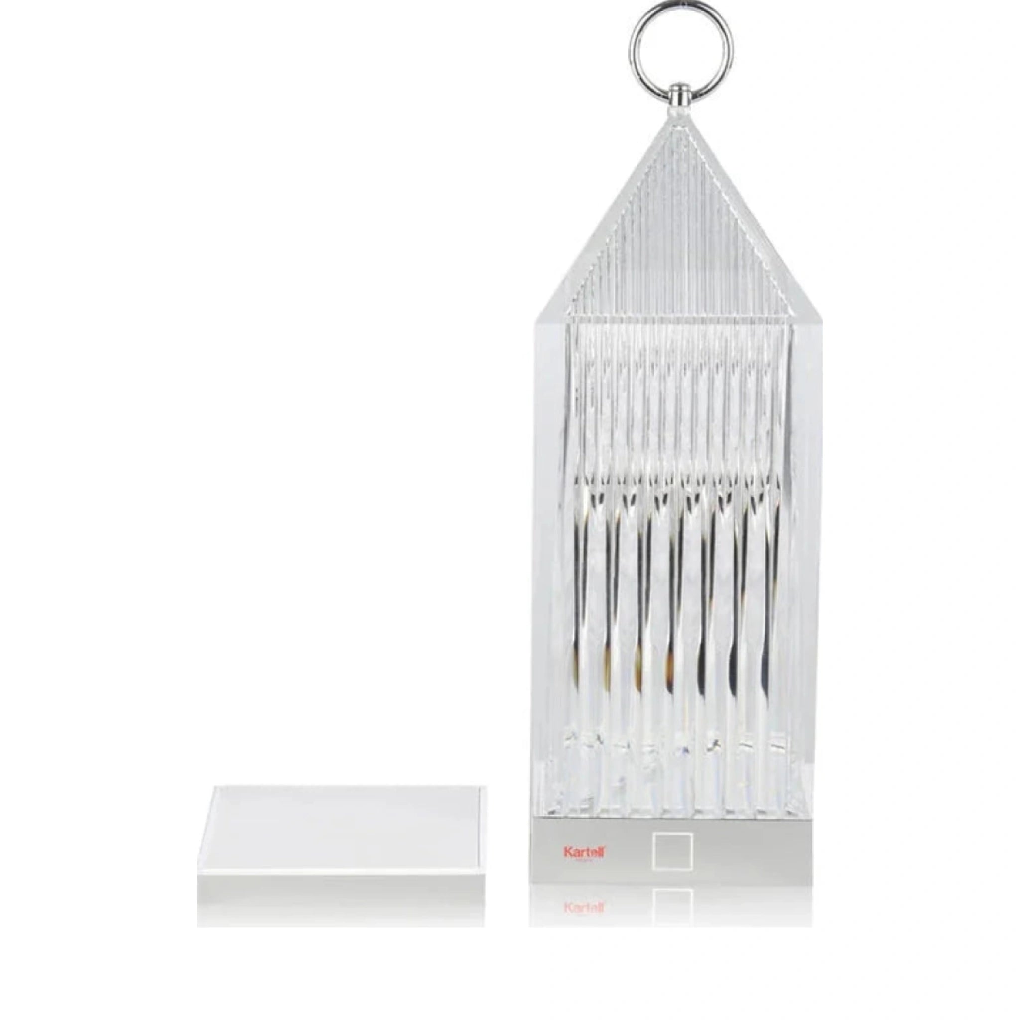 Kartell Lantern Table Lamp, Crystal