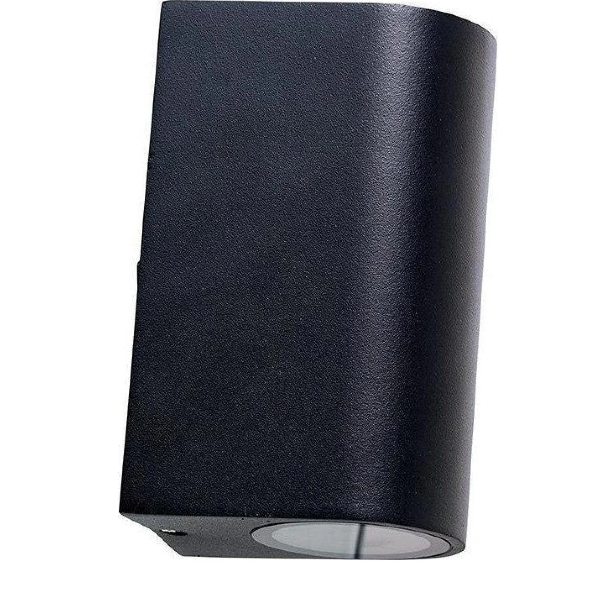 Dyberg Larsen Læsø 2 Outdoor Wandleuchte, Matt Schwarz