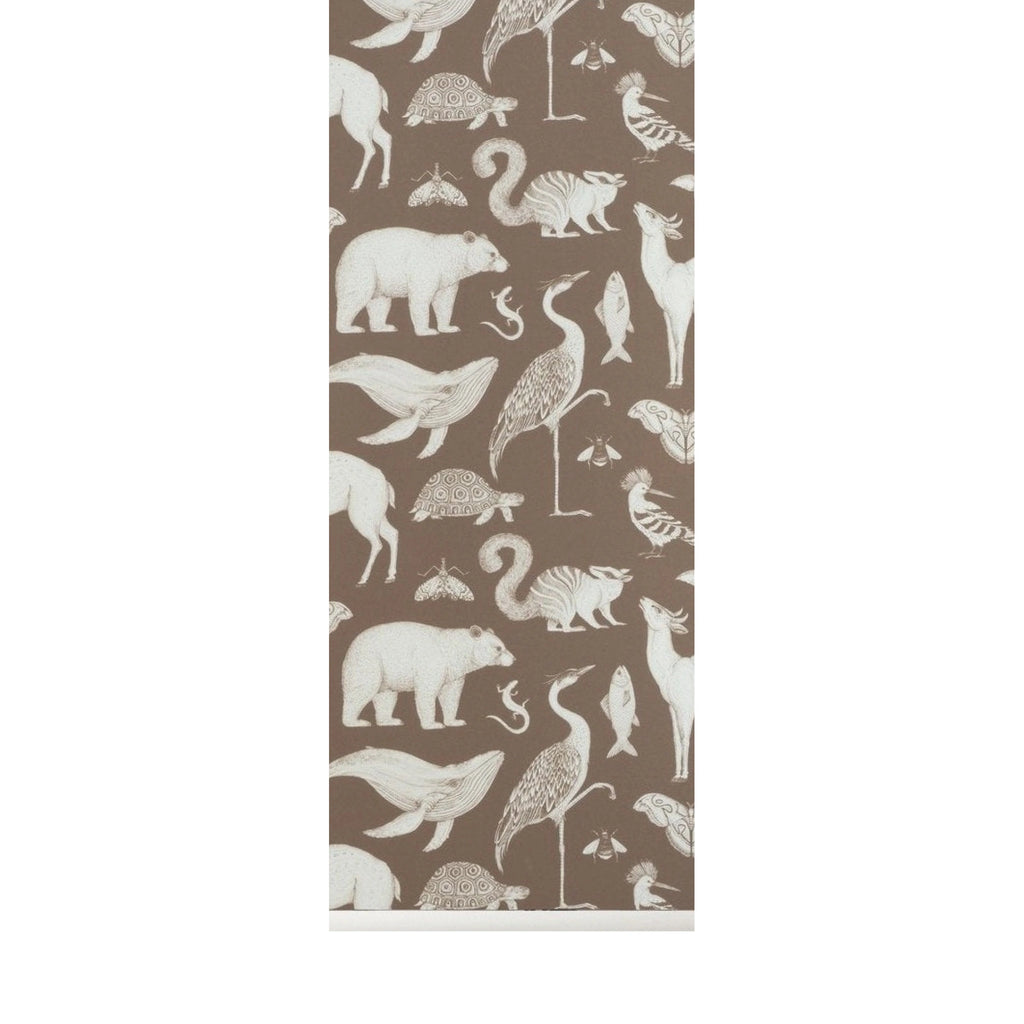 Ferm Living Katie Scott Wallpaper Animal, Caramel