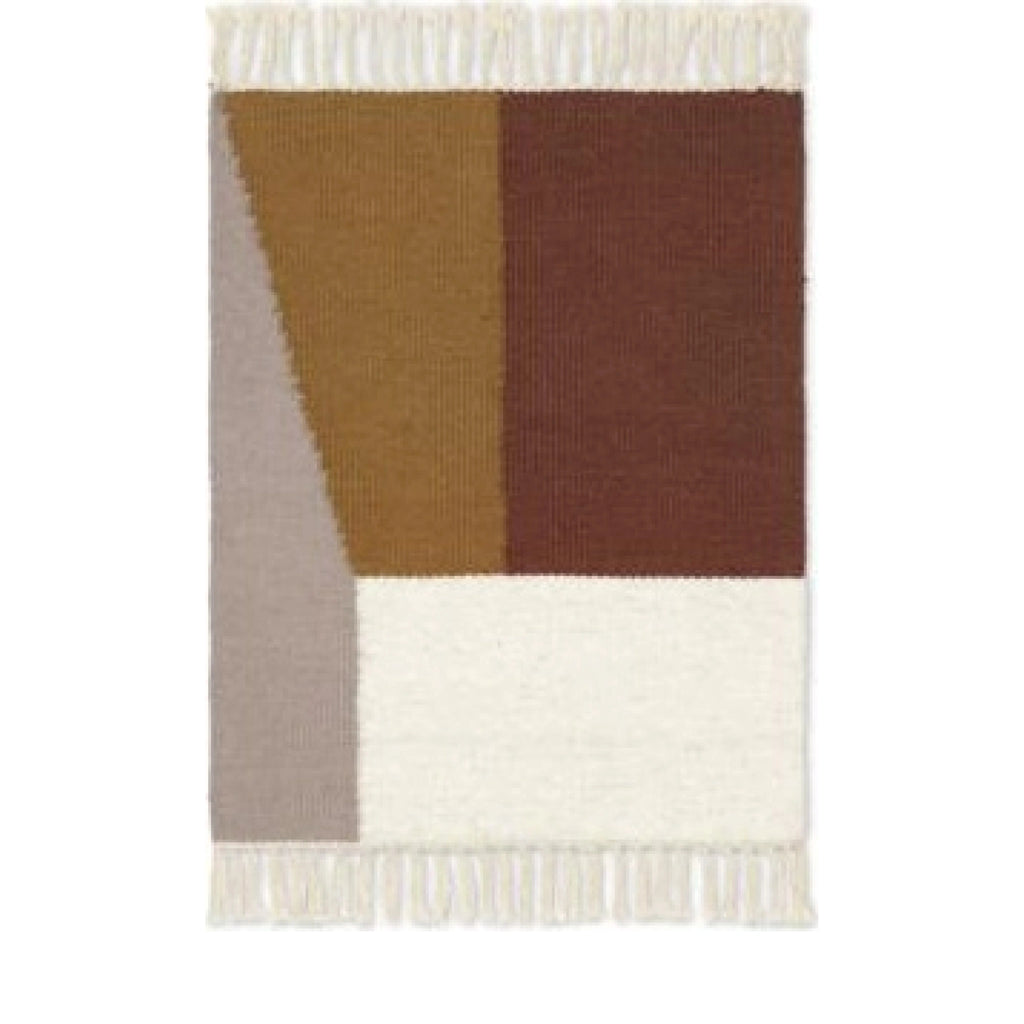 Ferm Living Kelim Borders Mat, 50x70cm