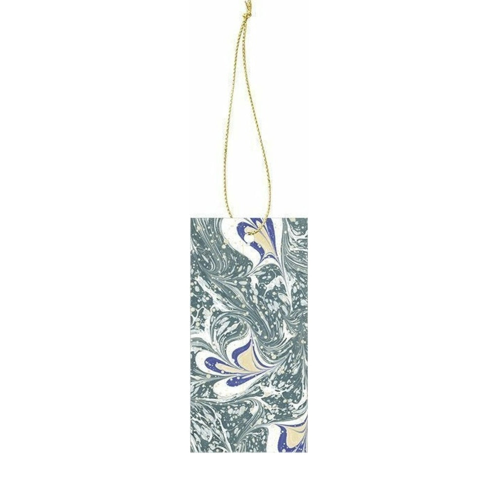 Ferm Living Marbling Gift Tag, Grey