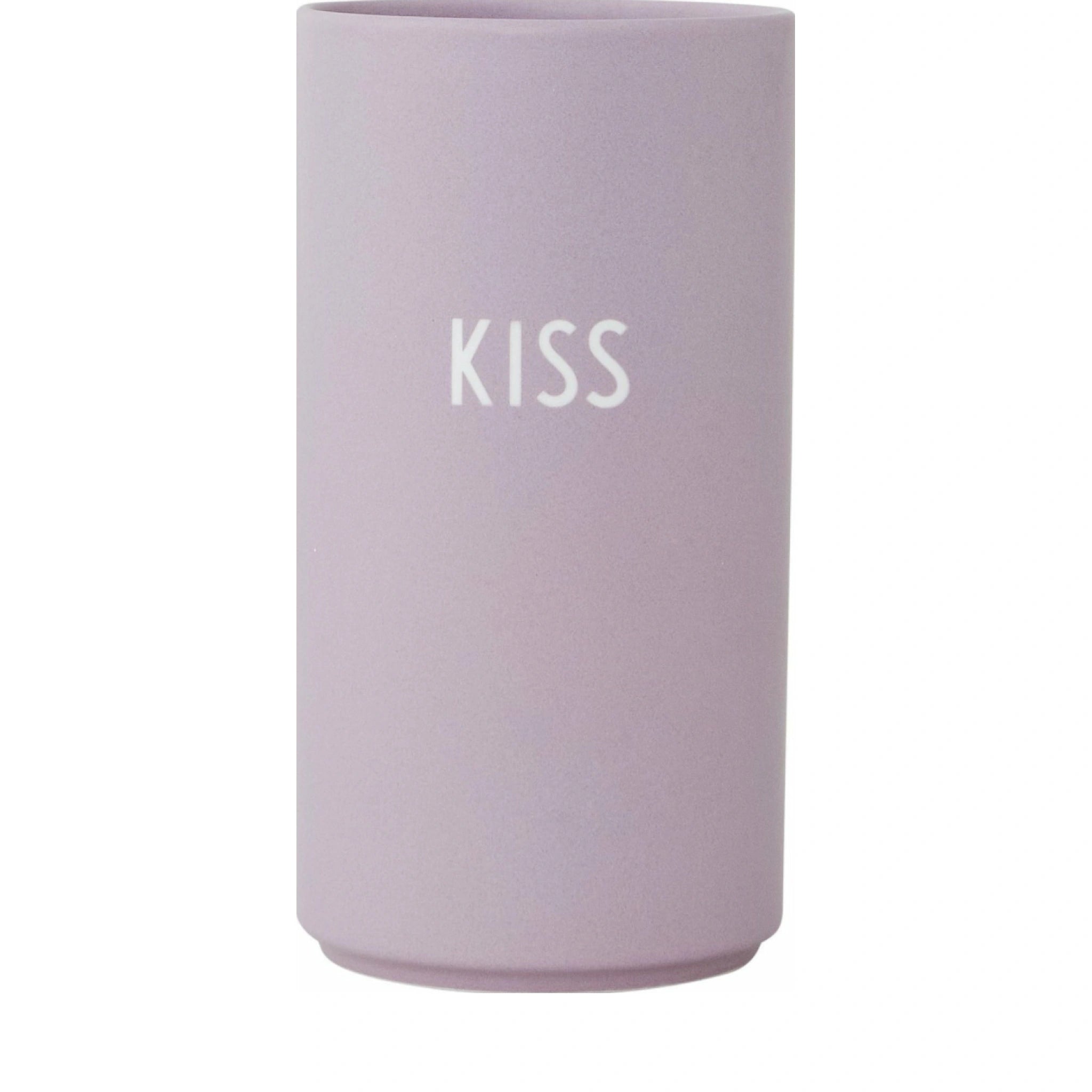 Design Letters Favorite Vase Kiss Medium, Lavender