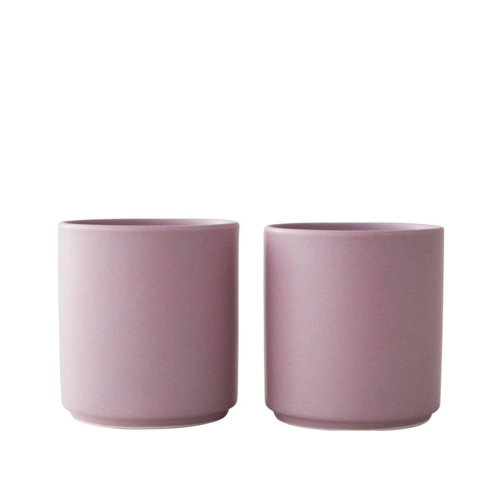 Design Letter's Favorite Mug Set of 2, Lavender