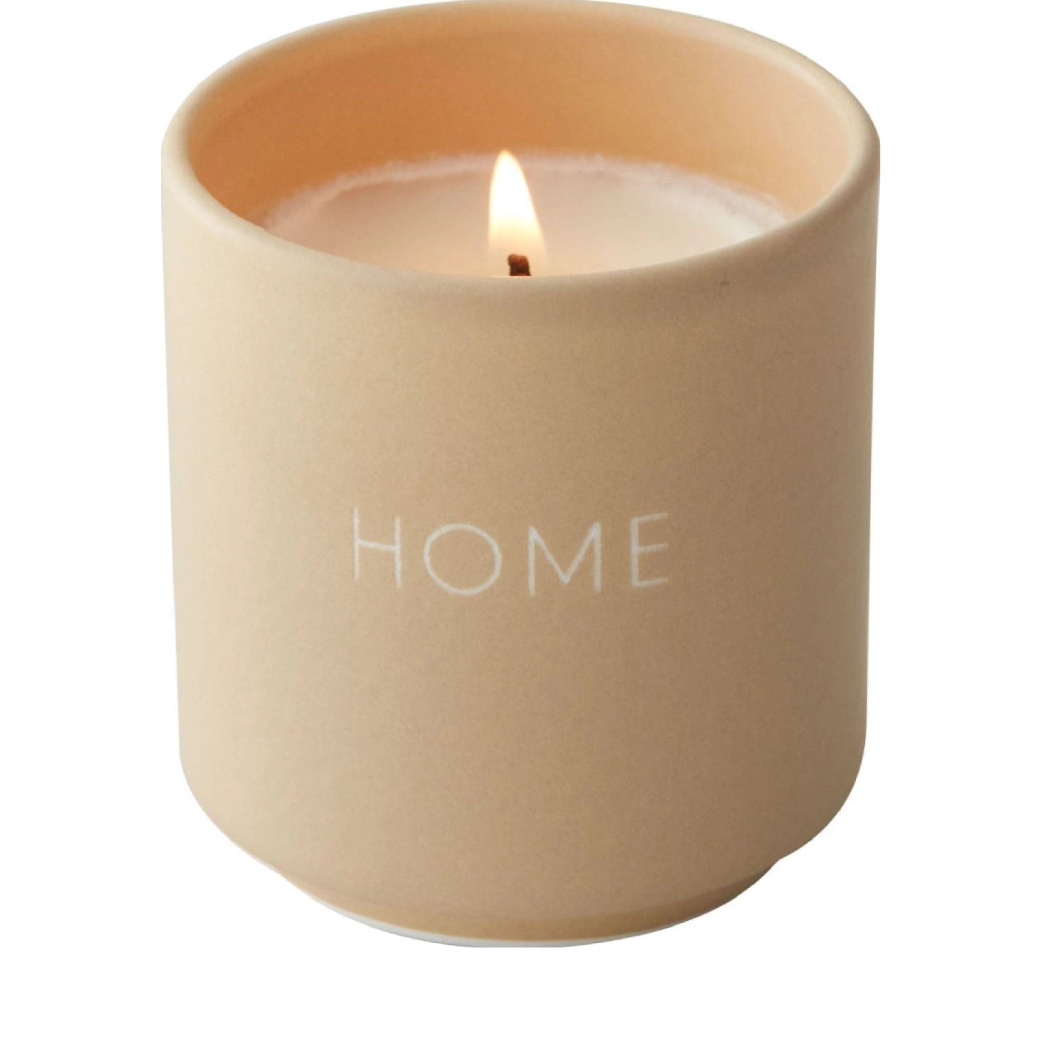 Design Letters Scented Candle Home, Beige