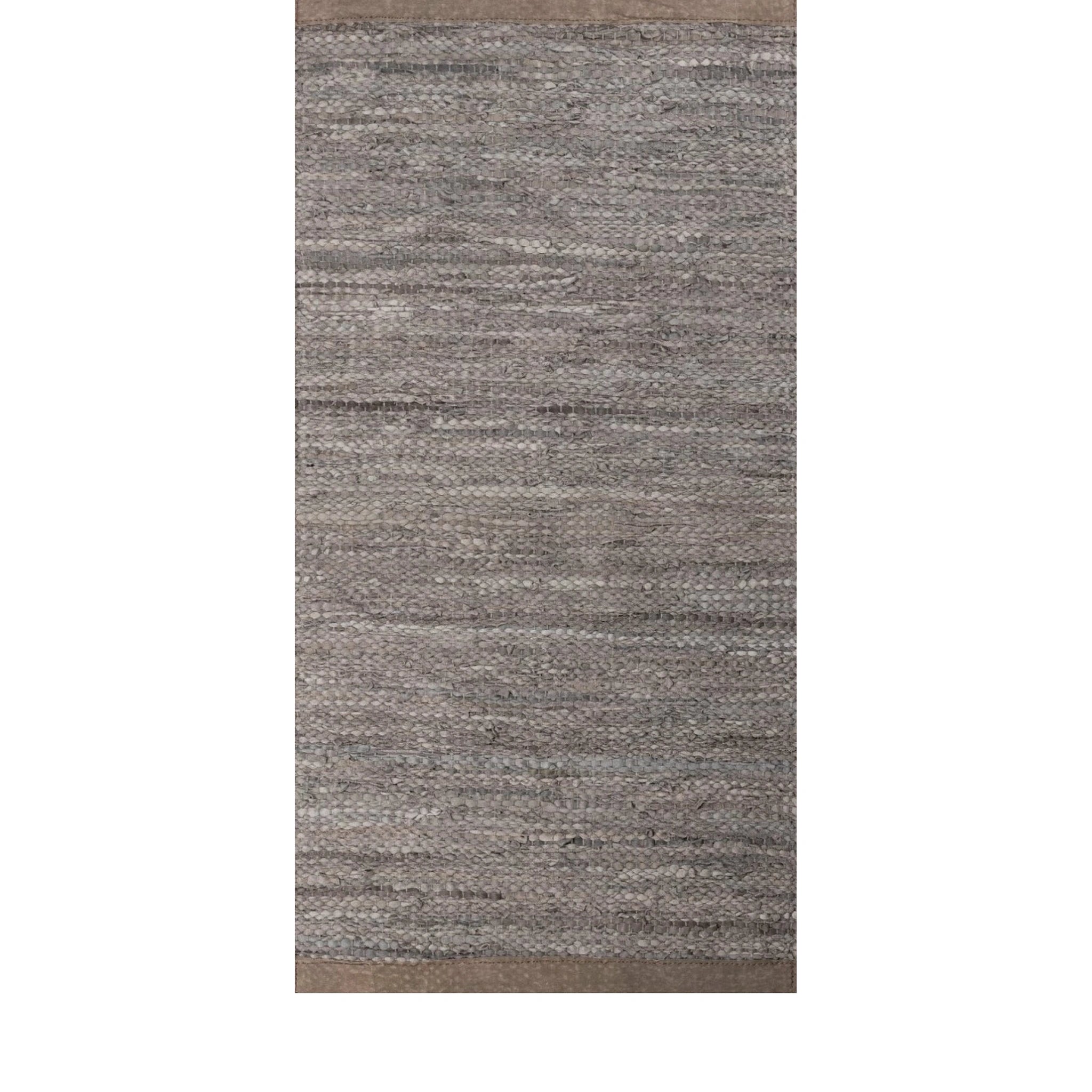 Rug Solid Leather Carpet Wood, 60 X 90 Cm
