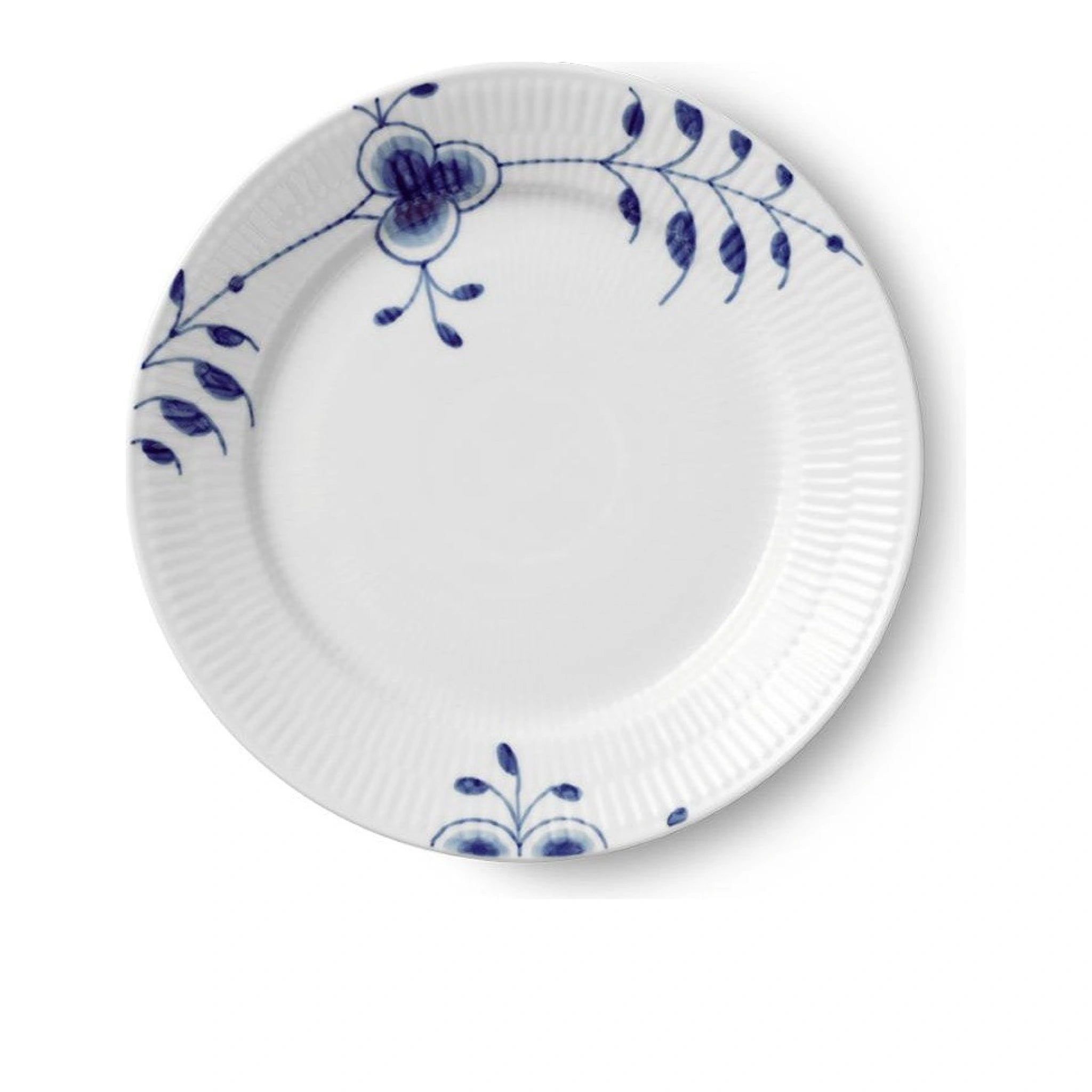Royal Copenhagen Blue Fluted Mega Plate, 22cm