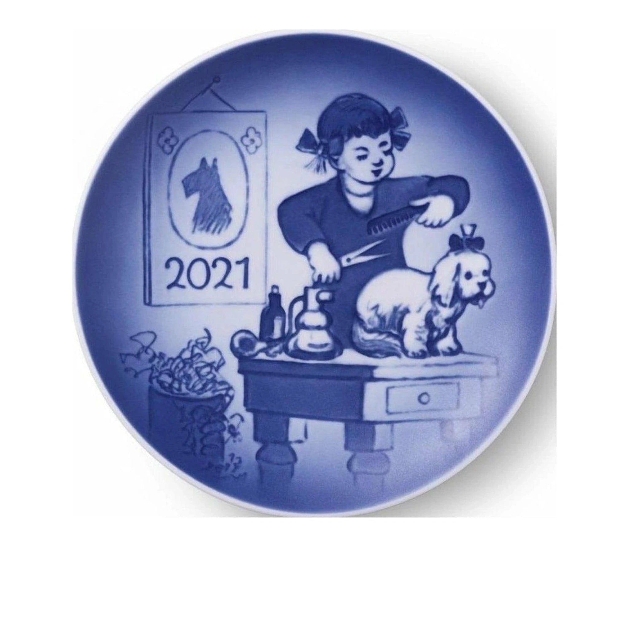 Royal Copenhagen B&G Plate Children's Day, ø 14 Cm