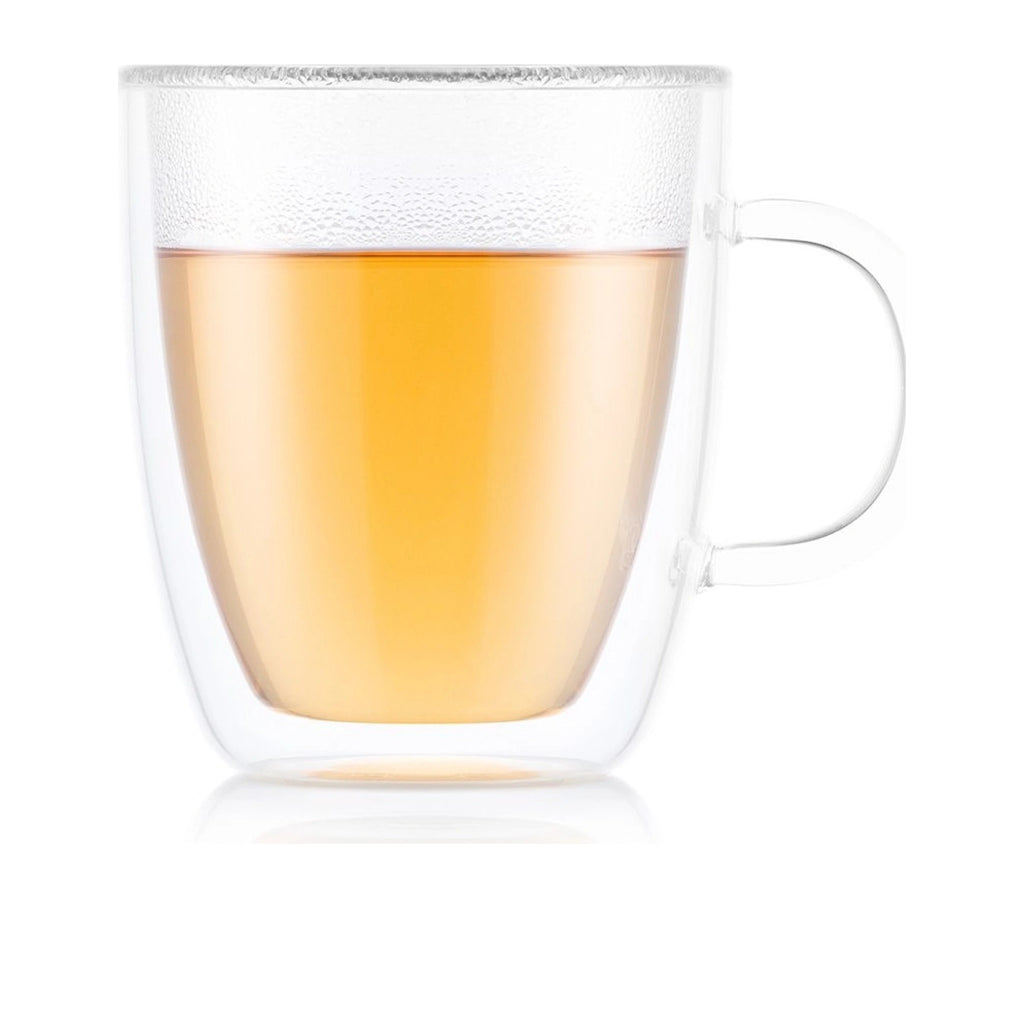 Bodum Bistro Jumbotasse double-walled with handle H10.2 cm, 2 pcs.