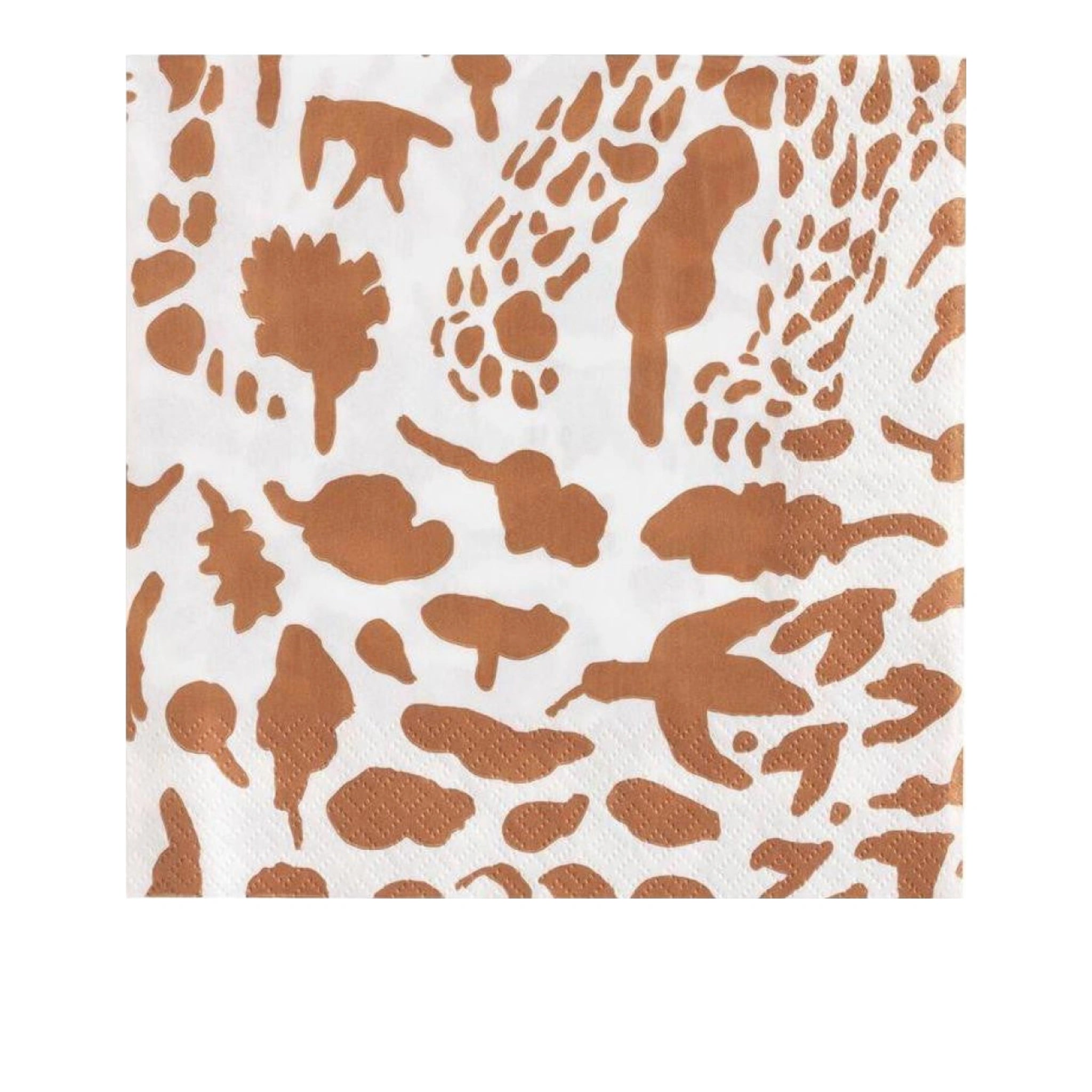 Iittala Oiva Toikka paper napkins Cheetah 33x33cm, brown