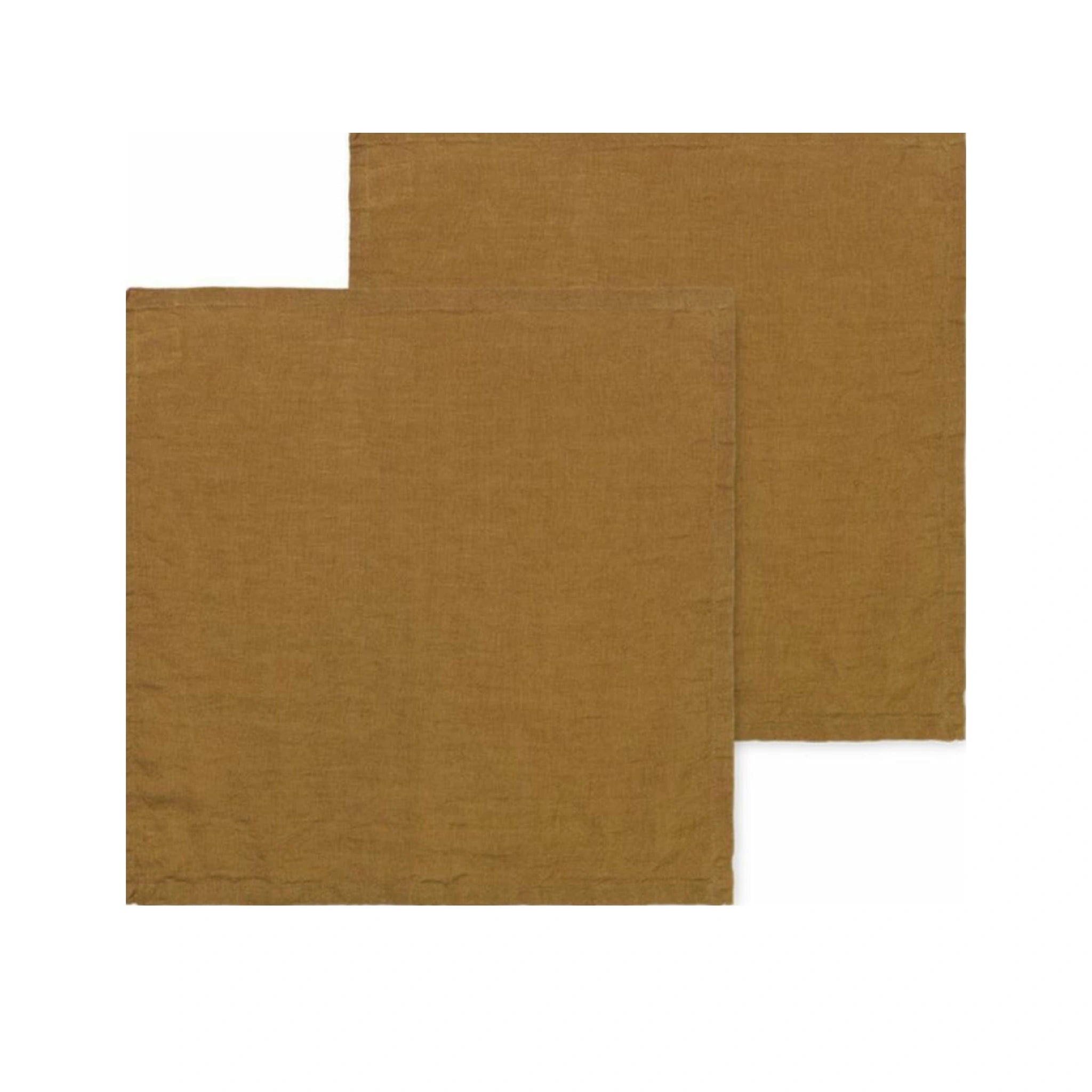 Ferm Living Linen Napkins Set Of 2, Sugar Kelp