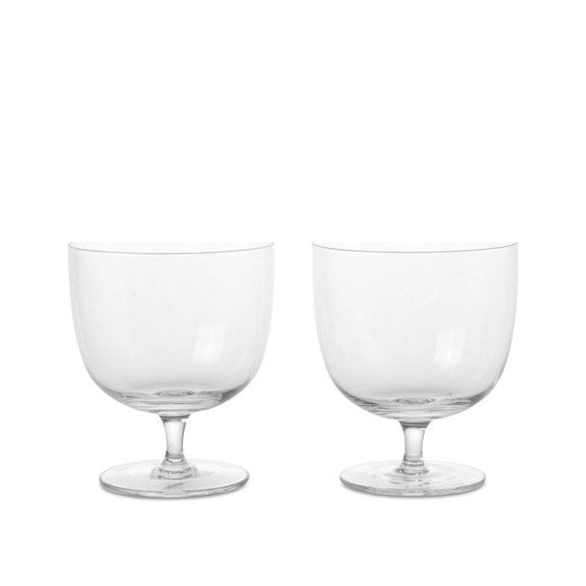 Ferm Living Host Water Glasses 20 Cl Set Of 2, Clear
