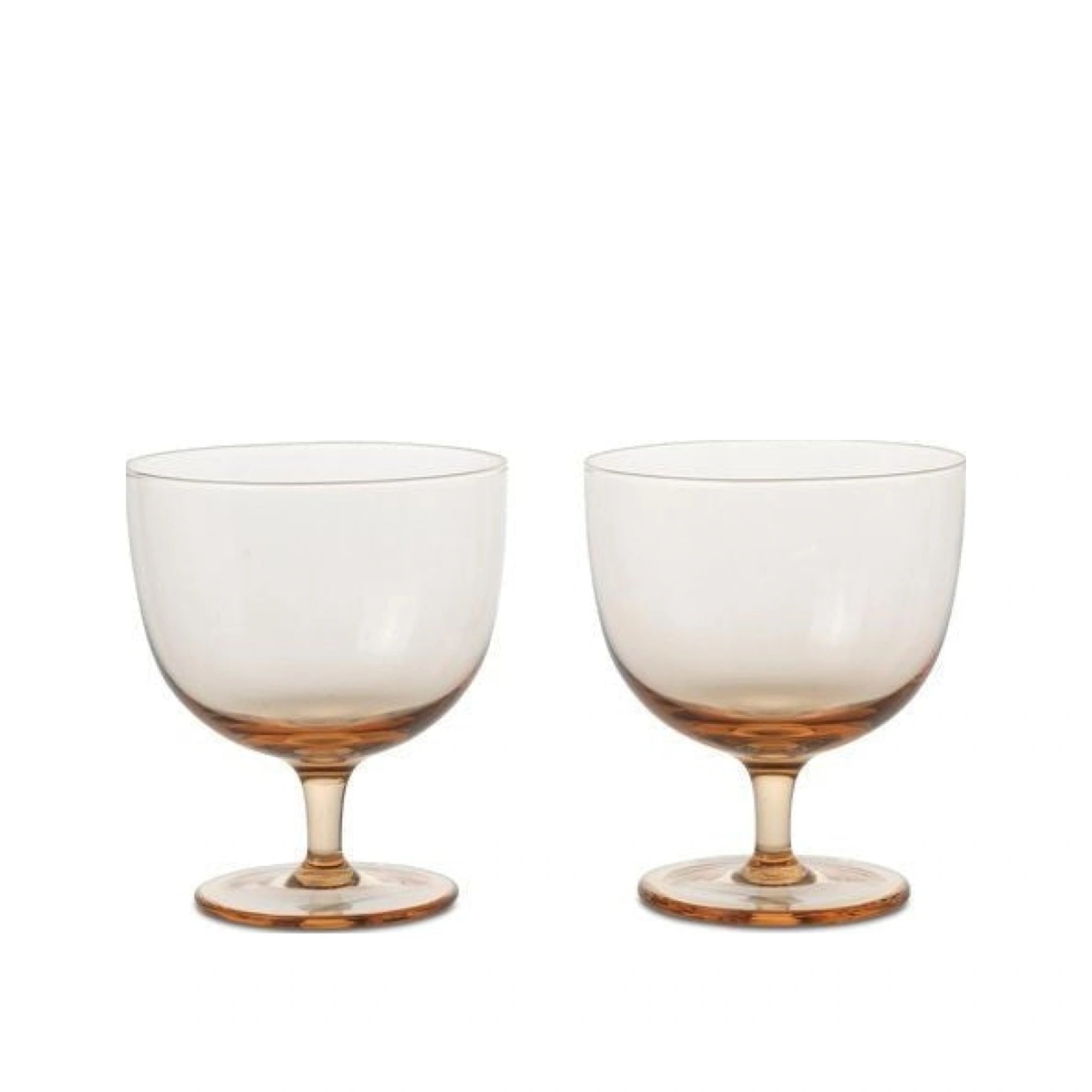 Ferm Living Host Water Glasses 20 Cl Set Of 2, Blush