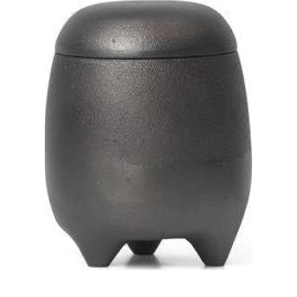 Ferm Living Evoke Candle, Blackened Aluminium