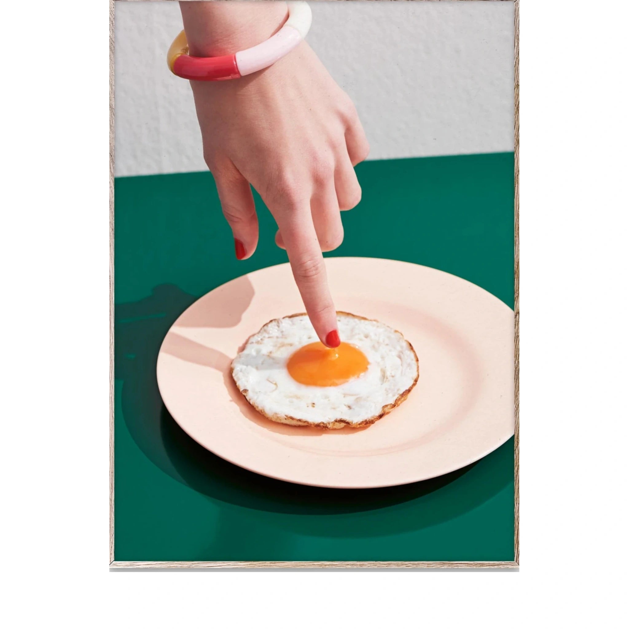Paper Collective Fried Egg Poster, 50x70 Cm