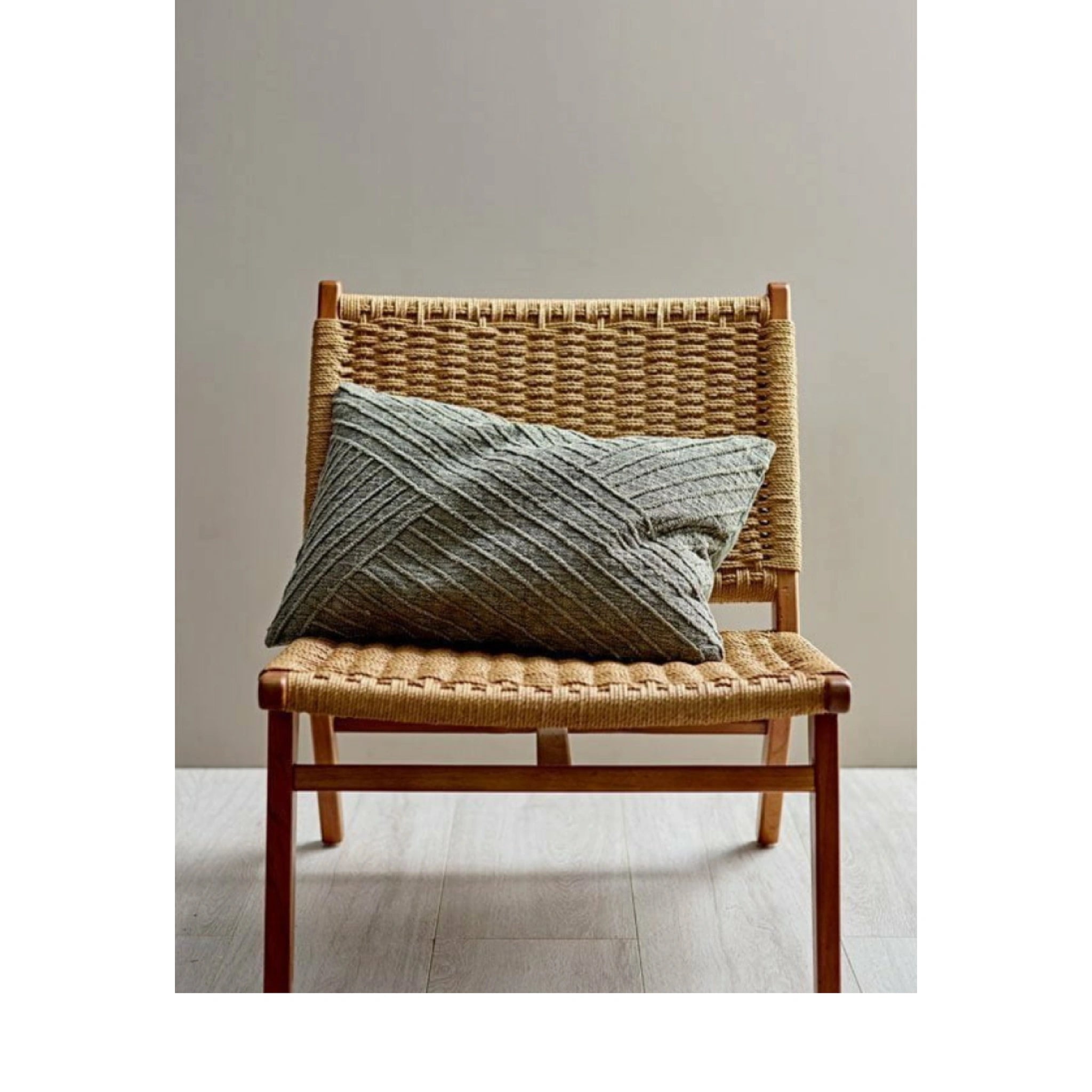 Södahl Diagonal Cushion, Khaki