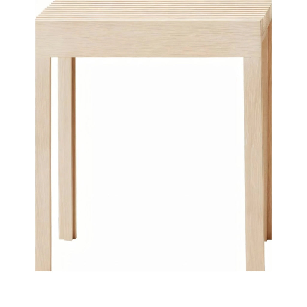 Form & Refine Lightweight Stool, White Oiled Oak — Ultra-Light 45cm