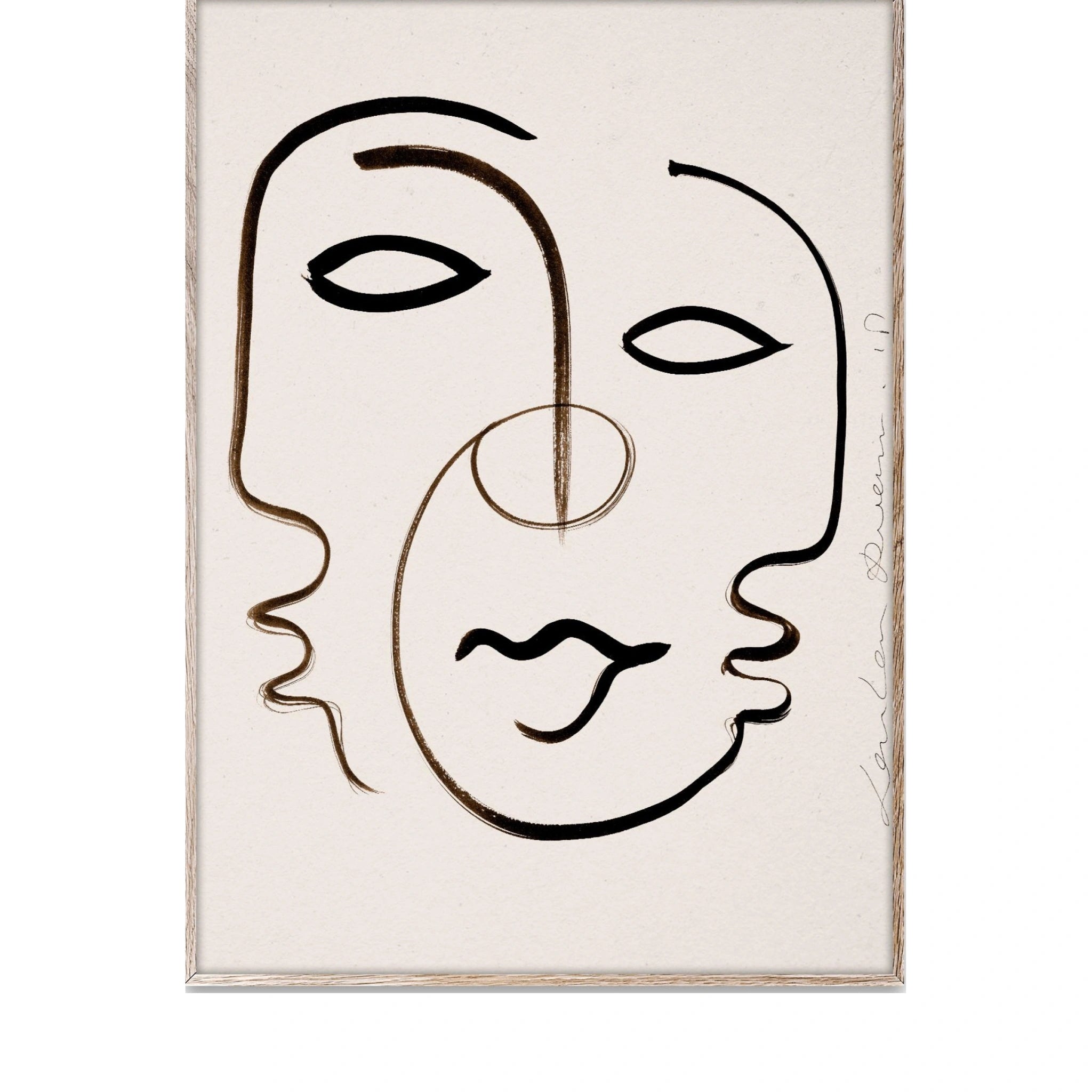 Paper Collective We Are One Poster, 30x40 Cm