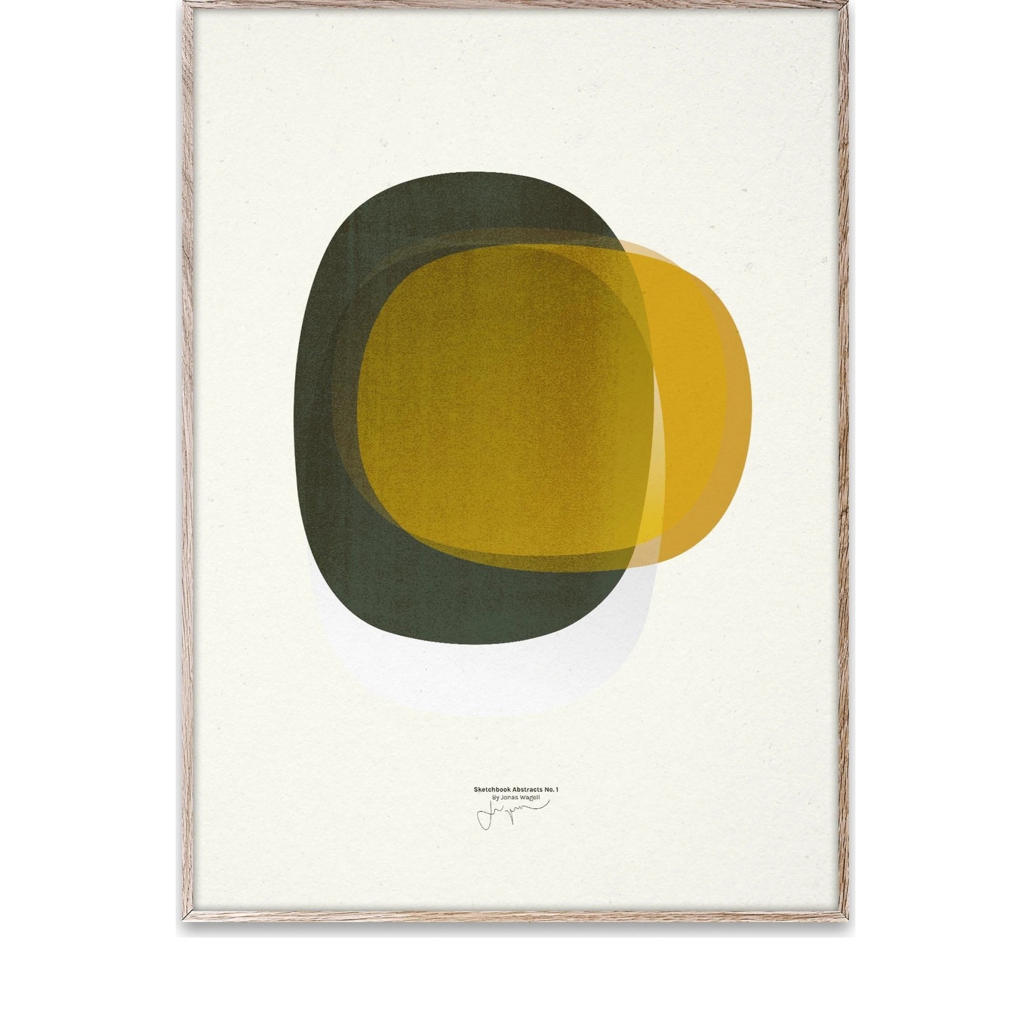 Paper Collective Sketchbook Abstract 01 Poster, 30x40 Cm