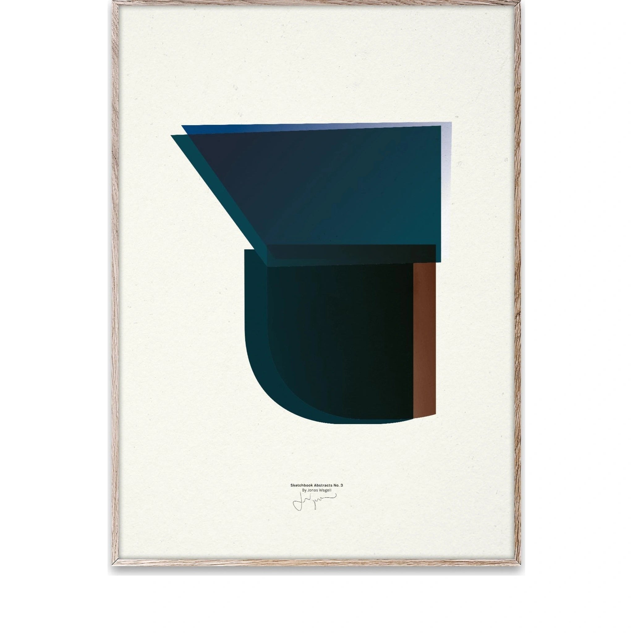 Paper Collective Sketchbook Abstract 03 Poster, 50x70 Cm