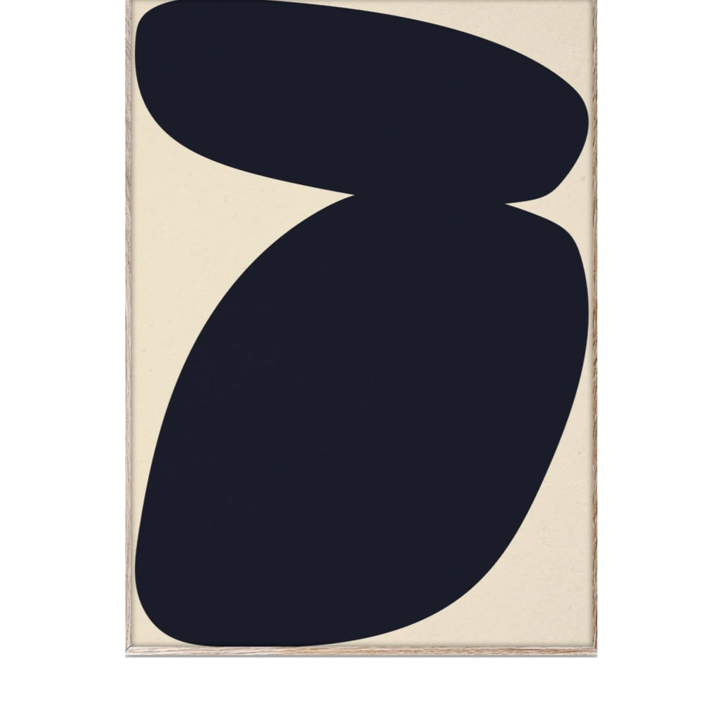 Paper Collective Solid Shapes 03 Poster, 30x40 Cm