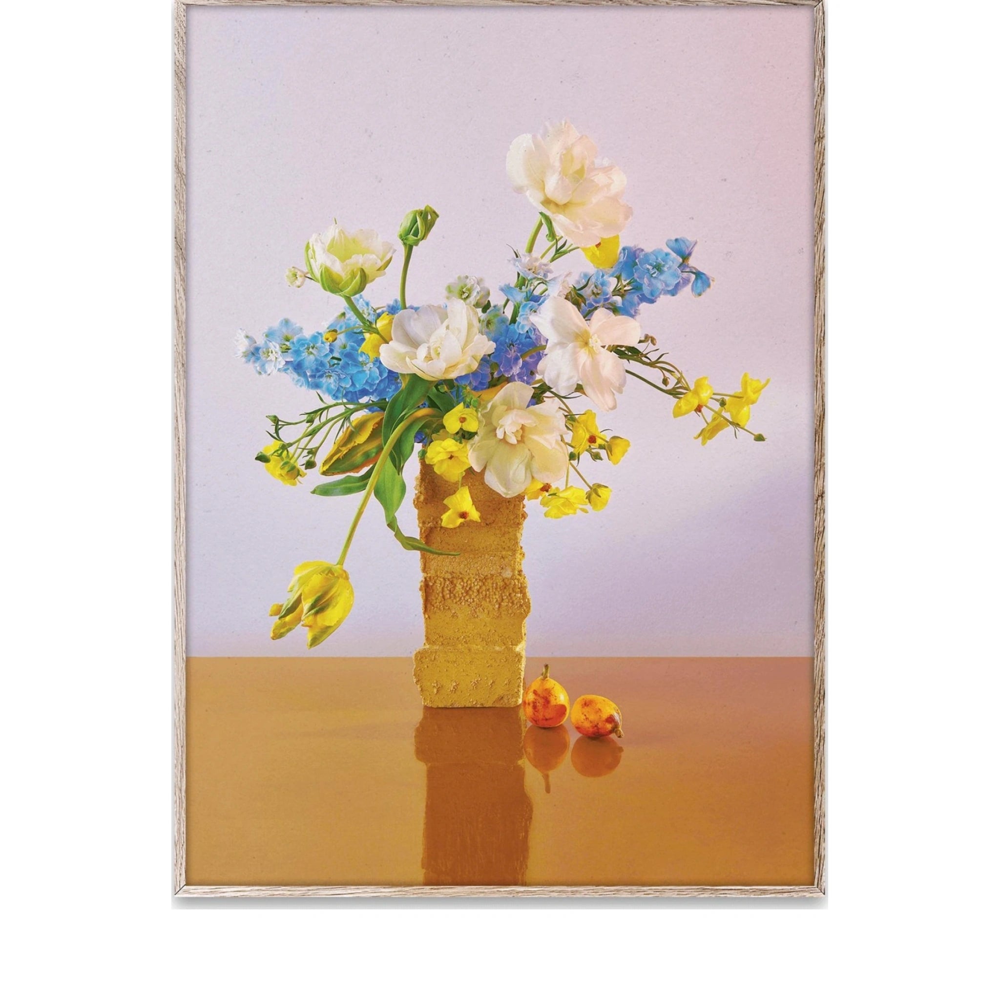 Paper Collective Bloom 04 Poster 30x40 Cm, Violet