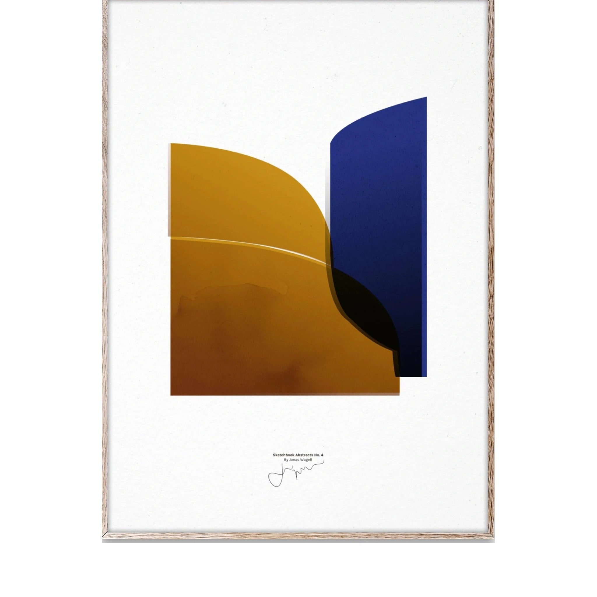 Paper Collective Sketchbook Abstract 04 Poster, 50x70 Cm