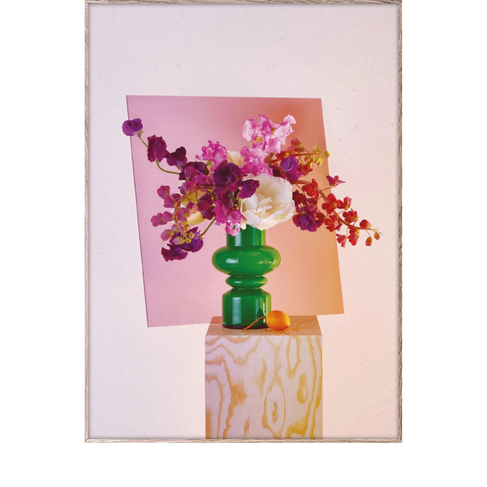 Paper Collective Bloom 06 Poster 50x70 Cm, Green