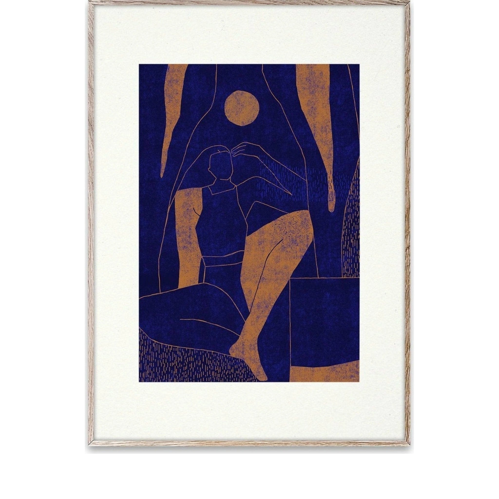 Paper Collective Mujer Y Calor 01 Poster, 30x40 Cm