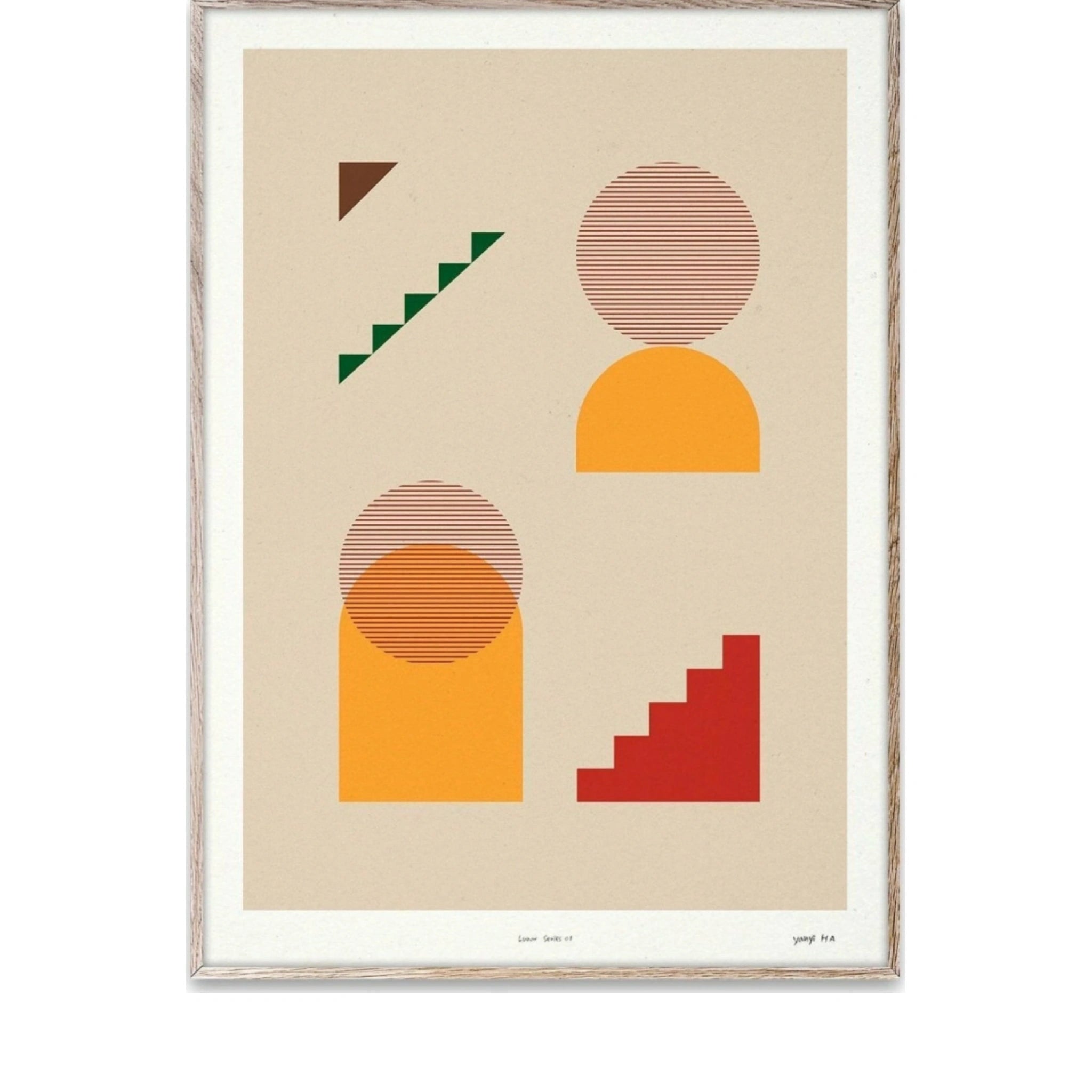 Paper Collective Lunar 01 Poster, 50x70 Cm