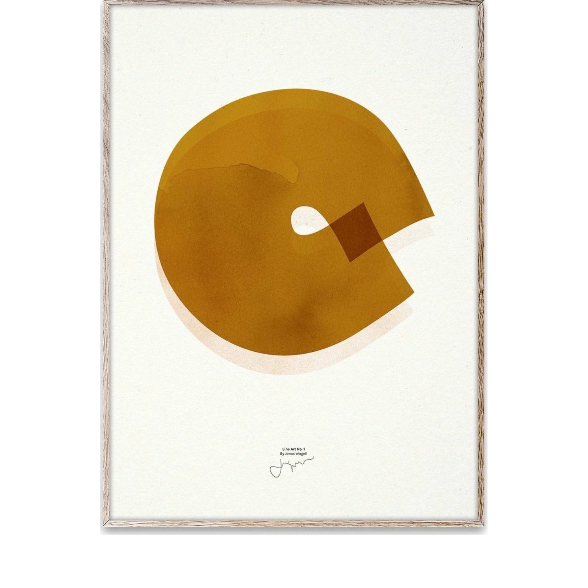 Paper Collective Line Art 01 Poster, 30x40 Cm