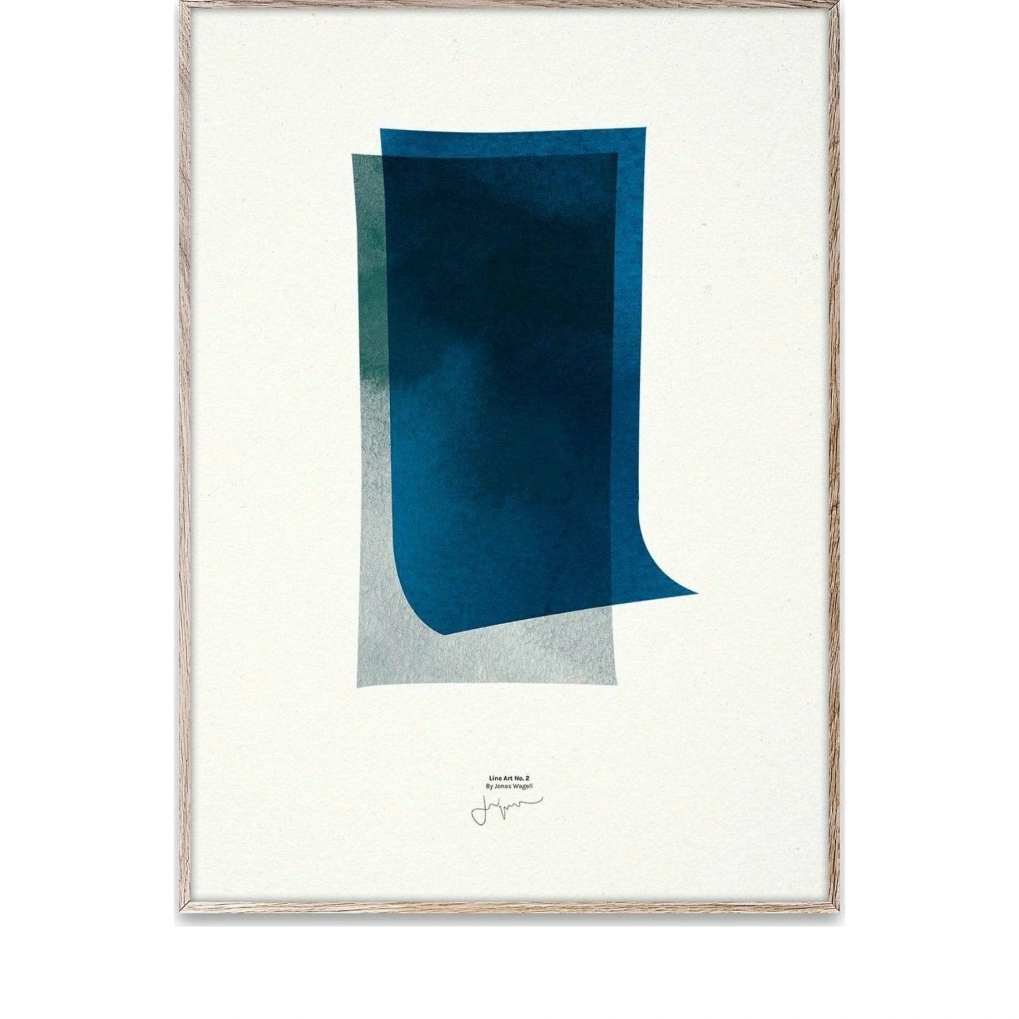 Paper Collective Line Art 02 Poster, 30x40 Cm