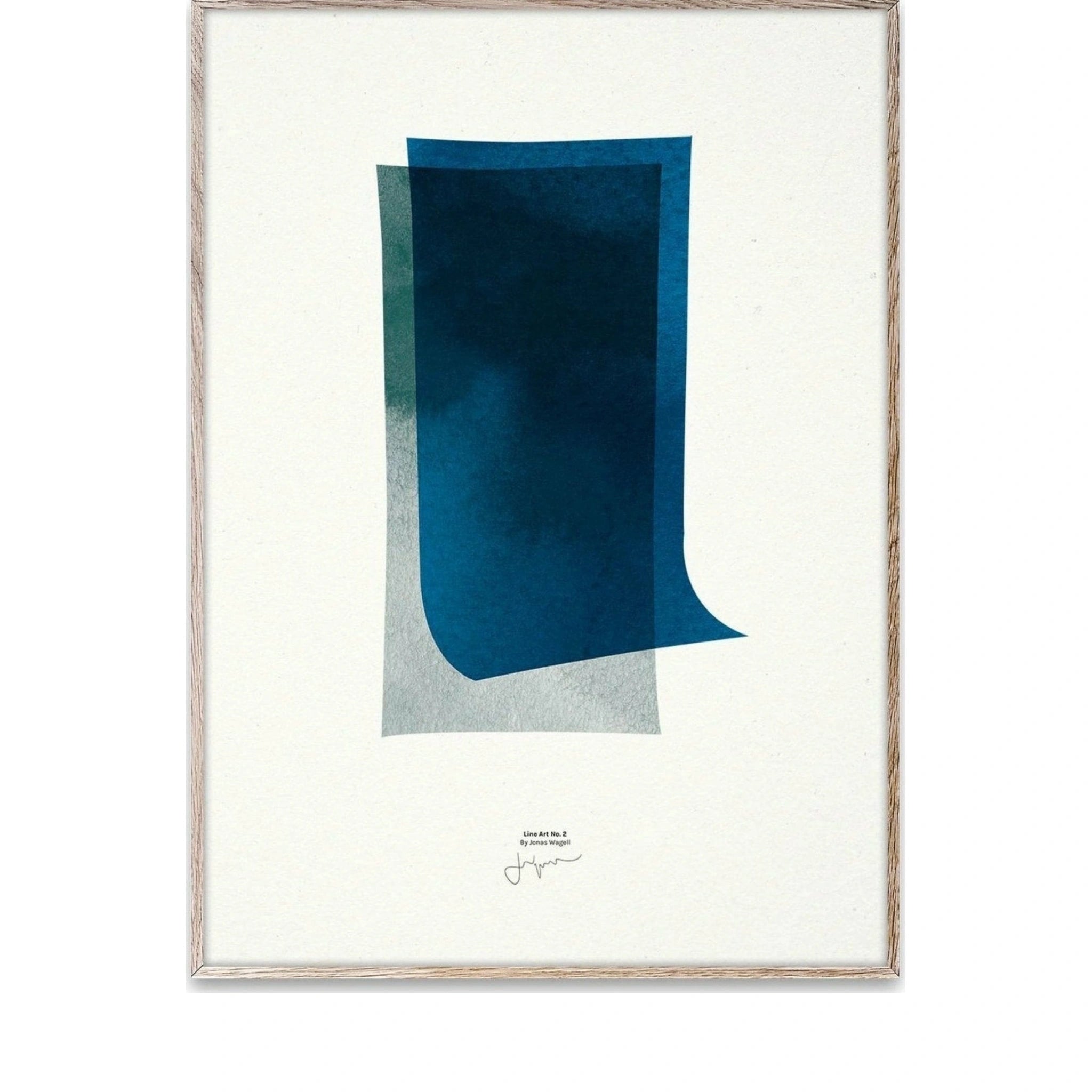 Paper Collective Line Art 02 Poster, 50x70 Cm