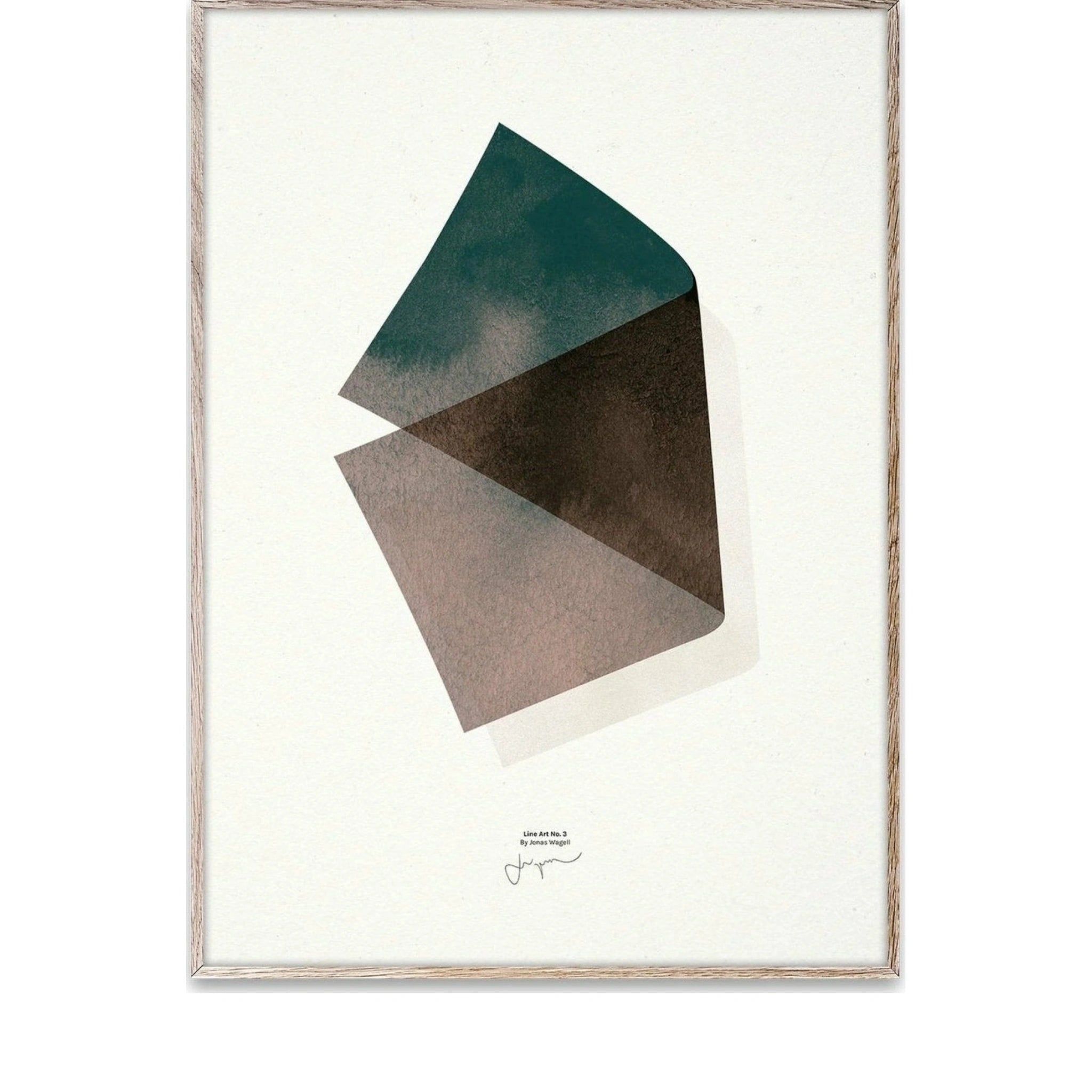 Paper Collective Line Art 03 Poster, 30x40 Cm