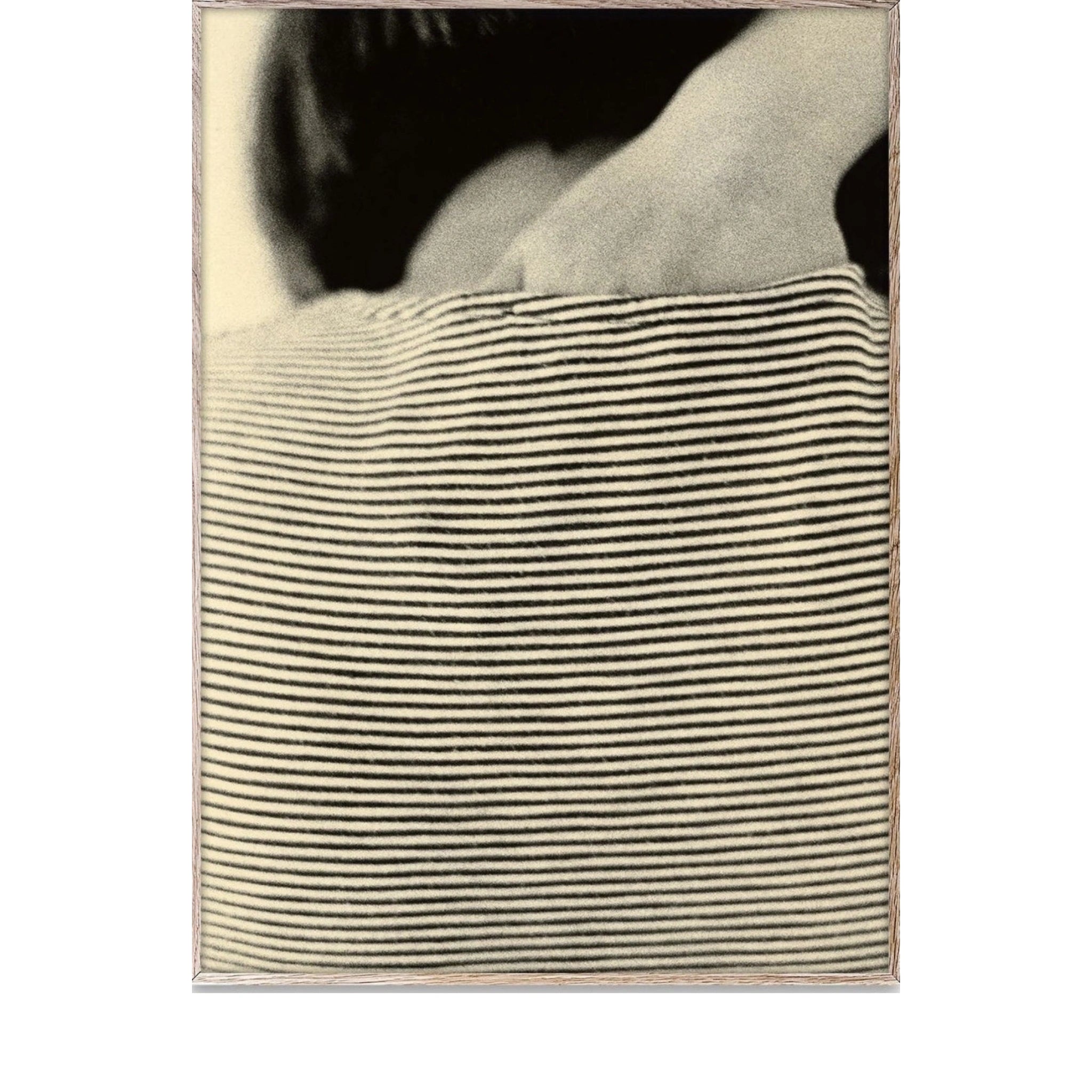 Paper Collective Striped Shirt Poster, 30x40 Cm