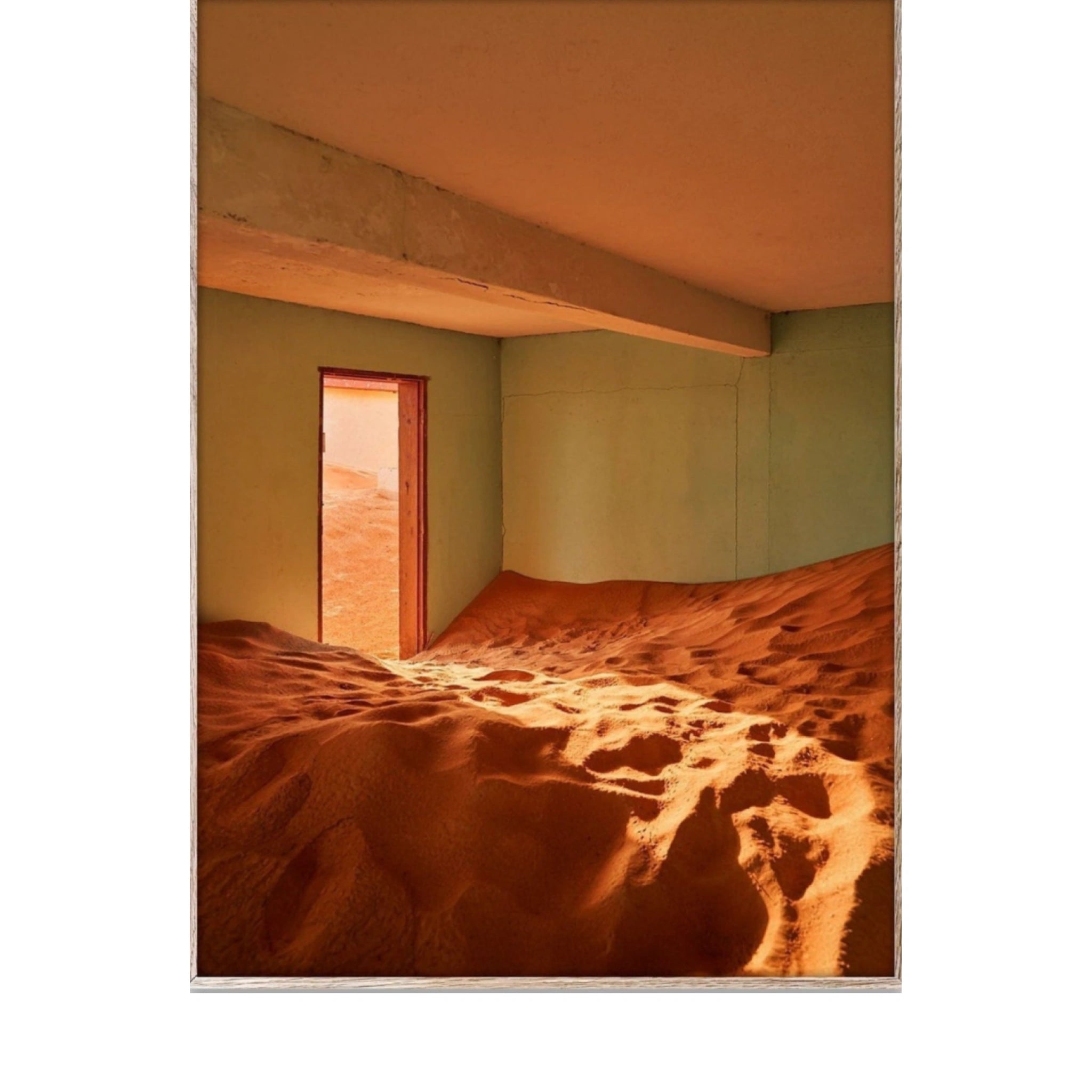 Paper Collective Sand Village I Poster, 30x40 Cm