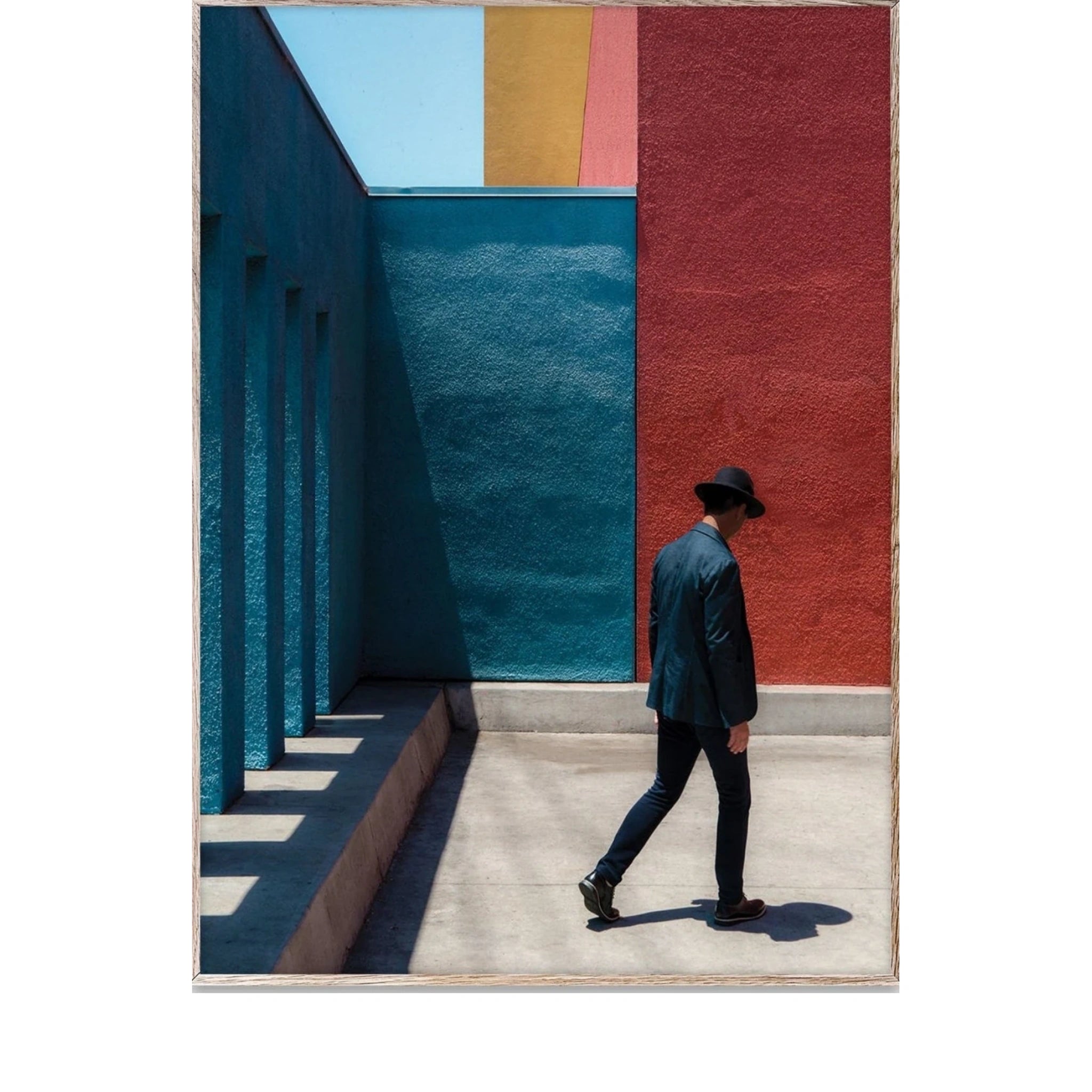 Paper Collective Primary Spaces Poster, 30x40 Cm