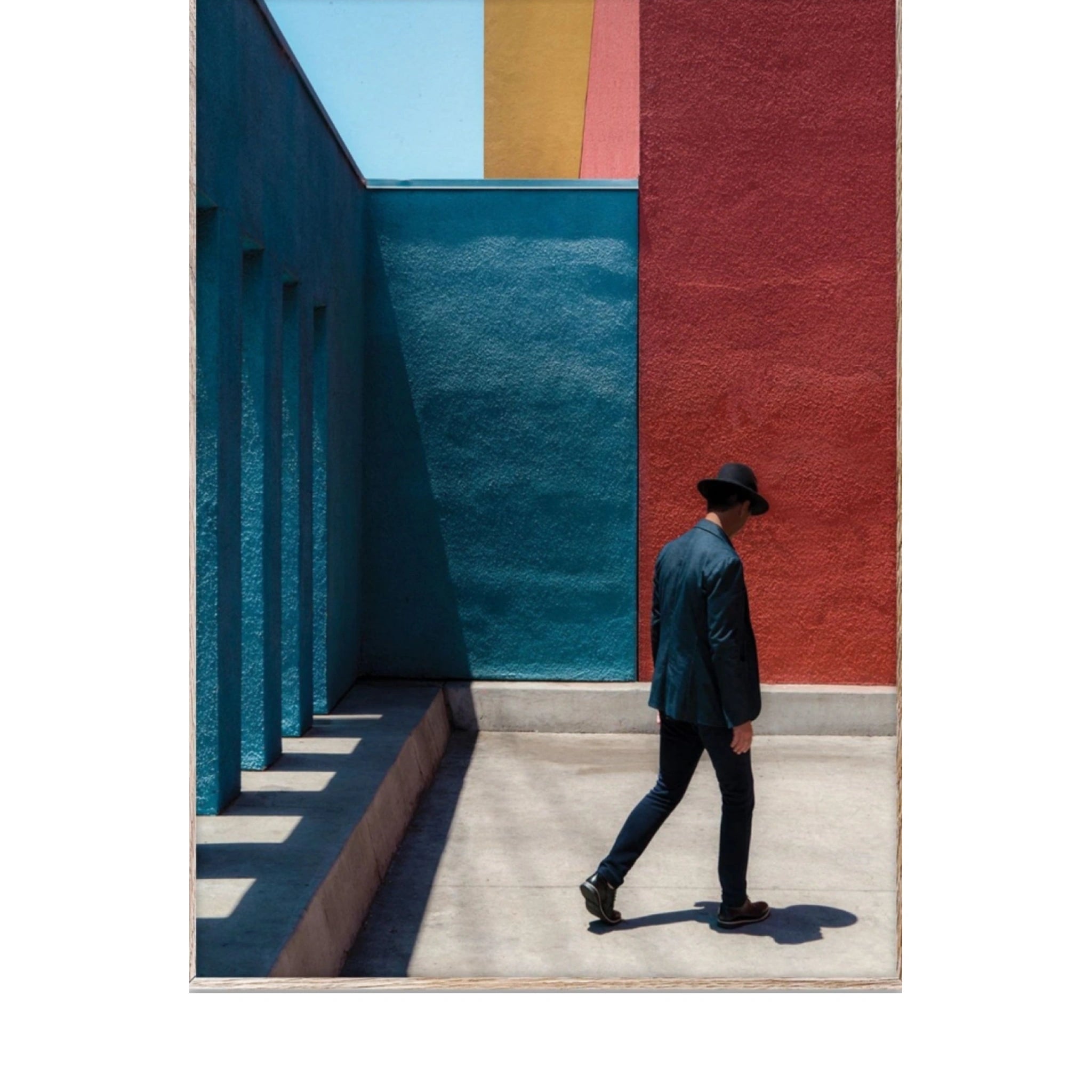 Paper Collective Primary Spaces Poster, 50x70 Cm