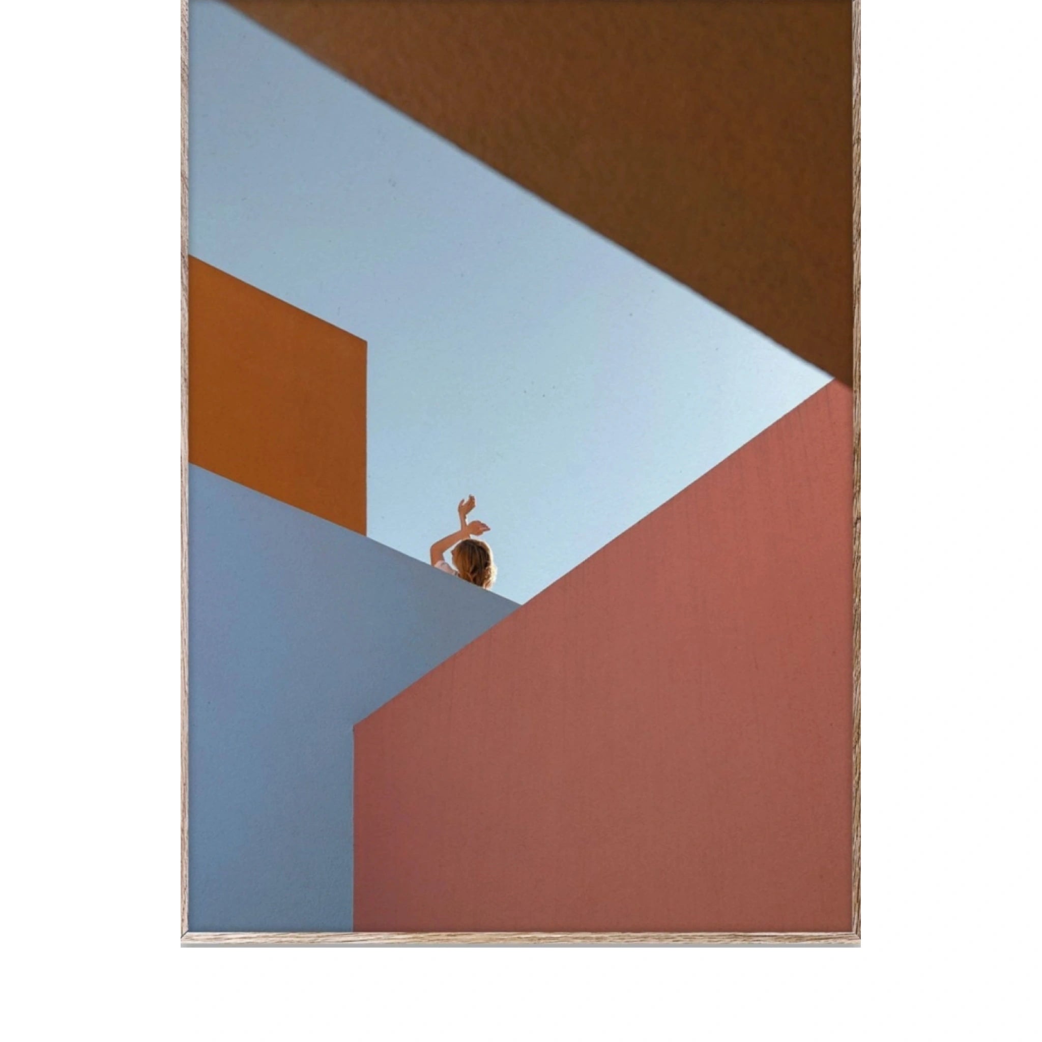 Paper Collective Angular Afternoon Poster, 30x40 Cm