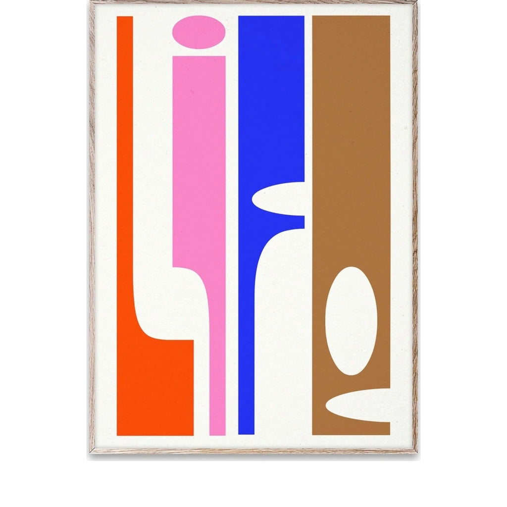 Paper Collective Life Poster, 30x40 Cm