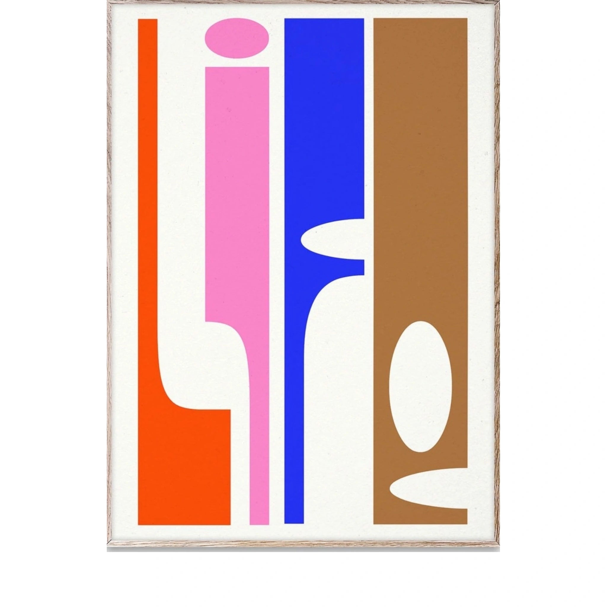 Paper Collective Life Poster, 50x70 Cm