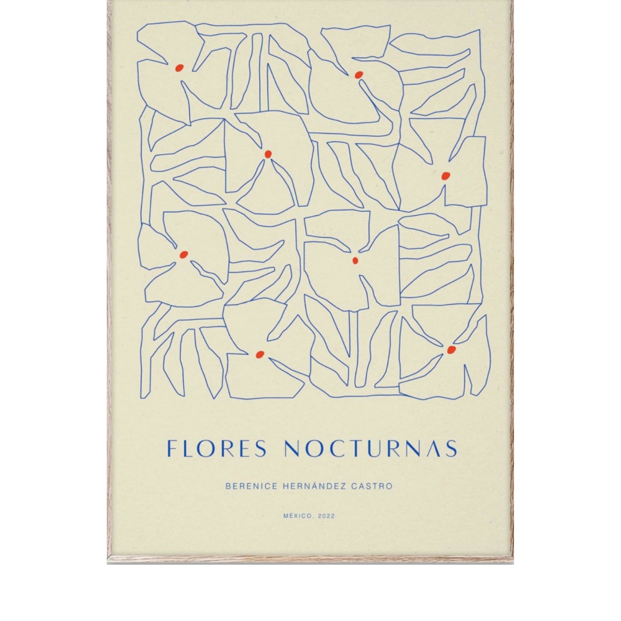 Paper Collective Sand Stories Poster, 50 X 70 Cm