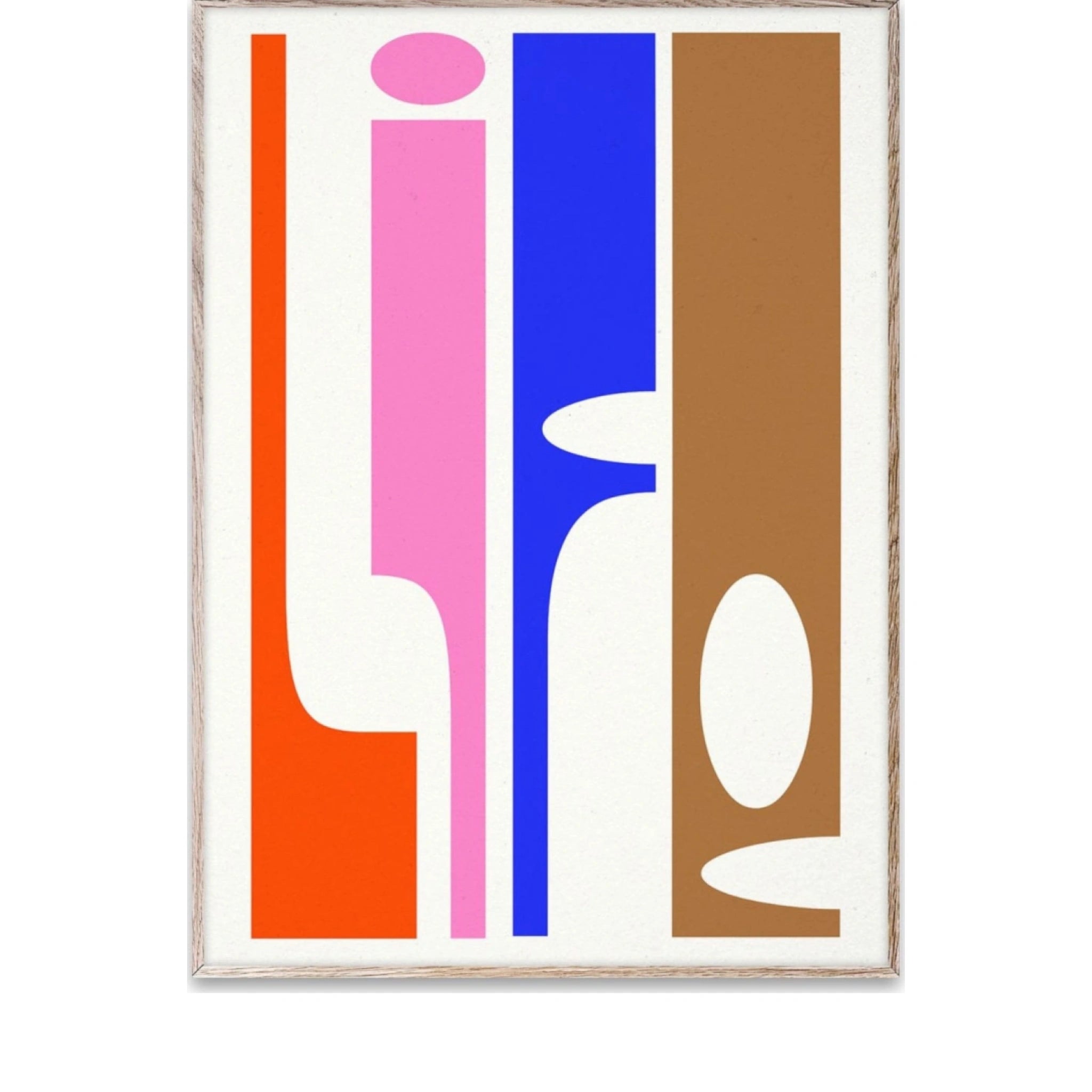 Paper Collective Softness Poster, 30 X 40 Cm