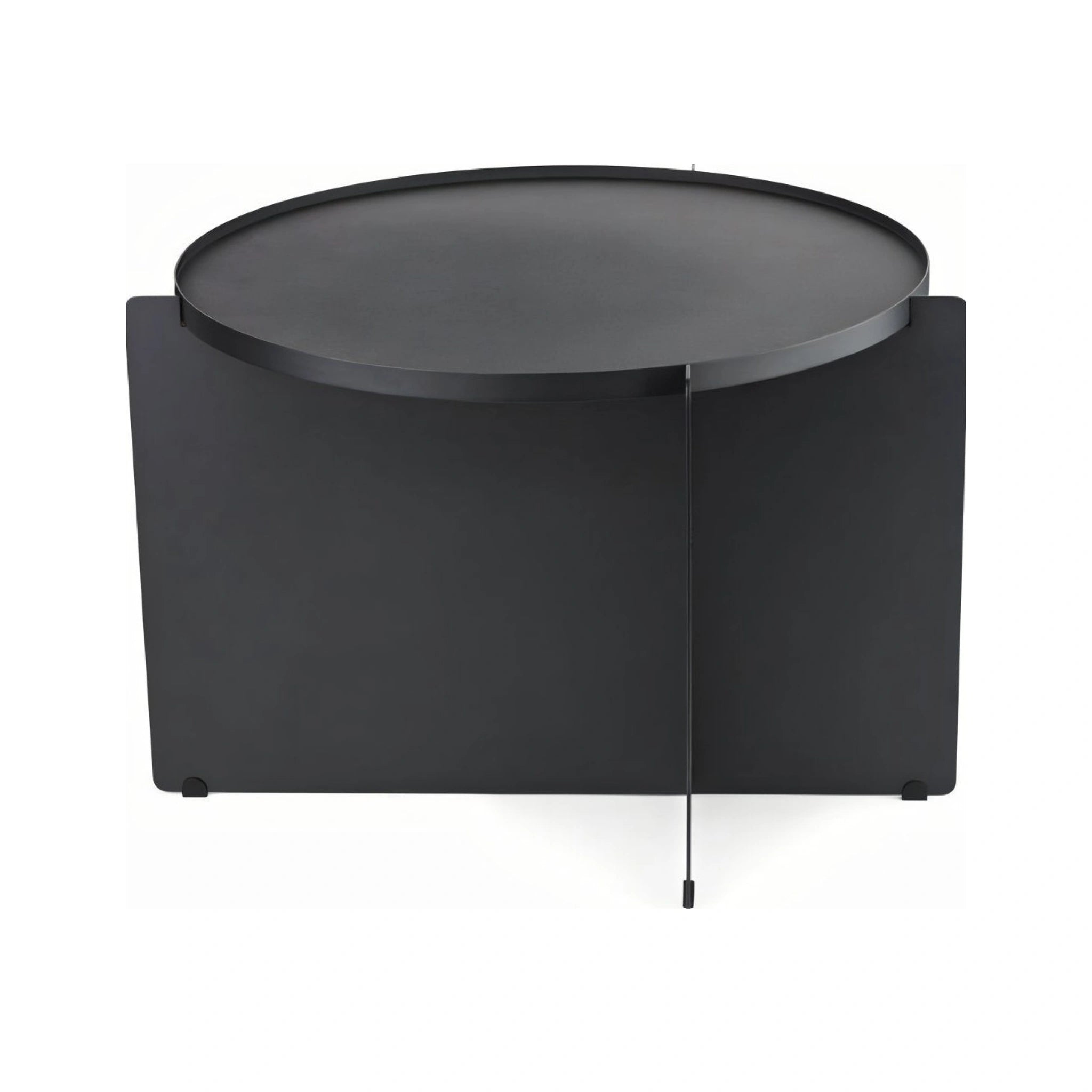Gejst Svip Side Table Black - 60×42 Cm Steel/aluminium By C.f. Møller