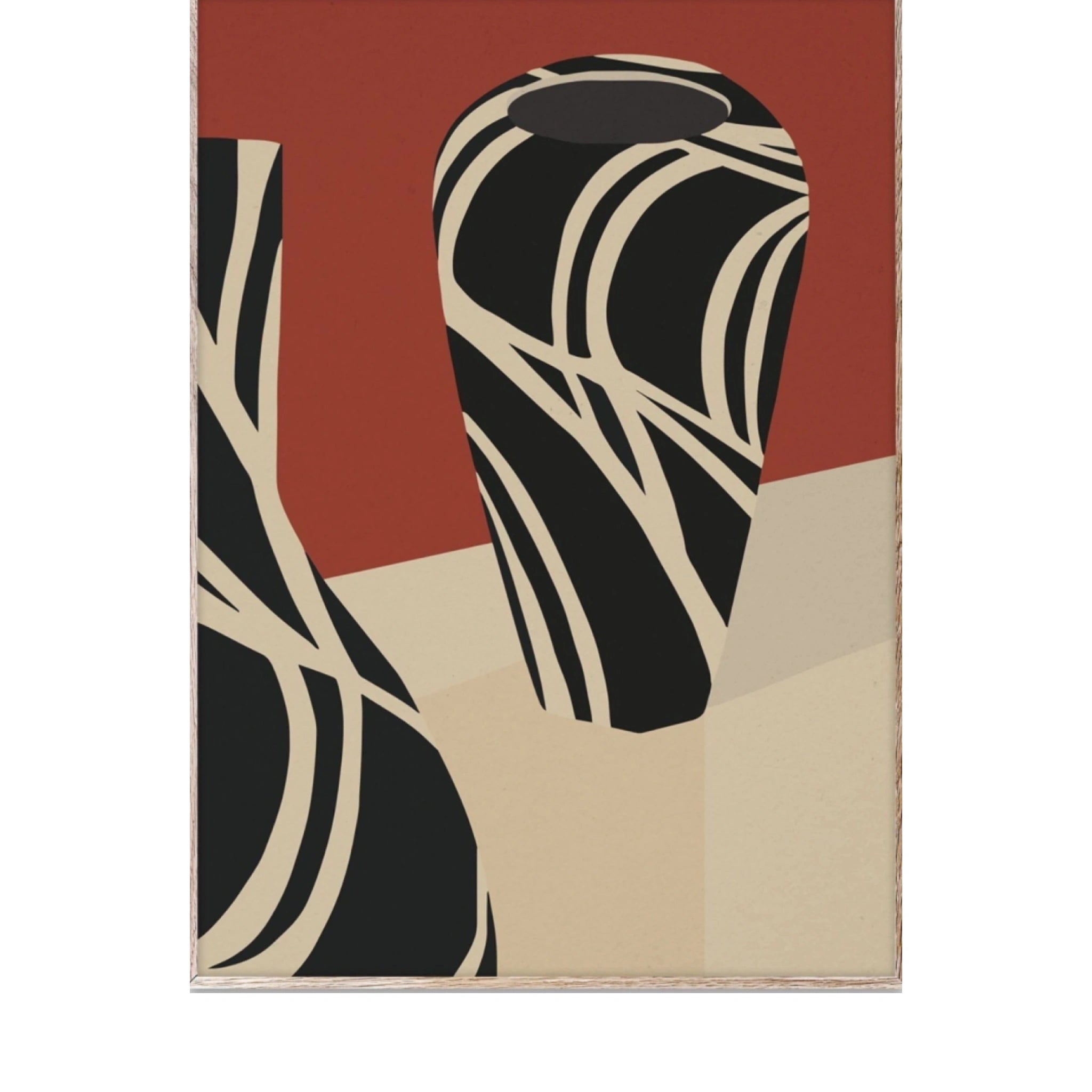 Paper Collective Kyrr Vase I Poster, 30x40 Cm