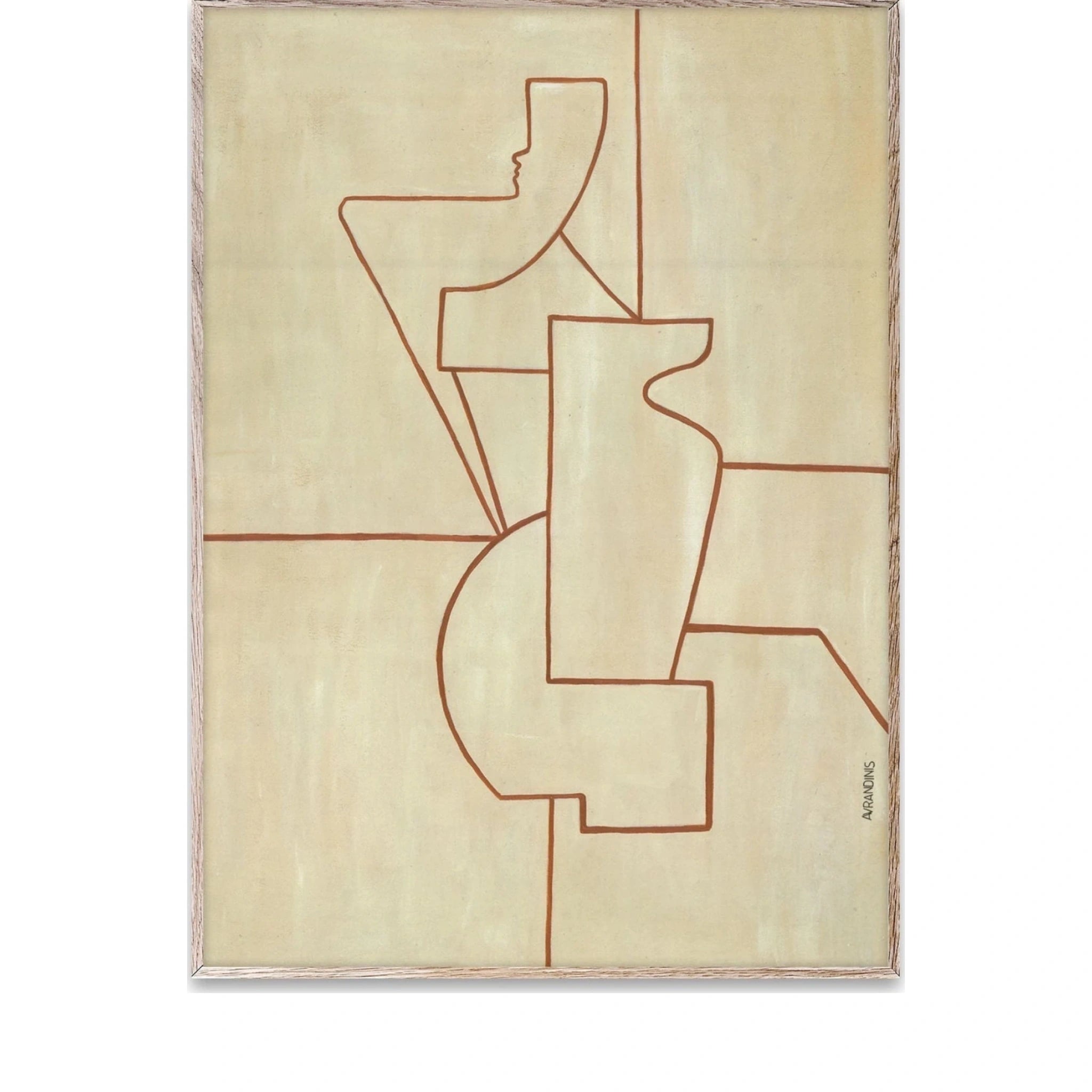 Paper Collective Antic Ideal 01 Poster, 50x70 Cm