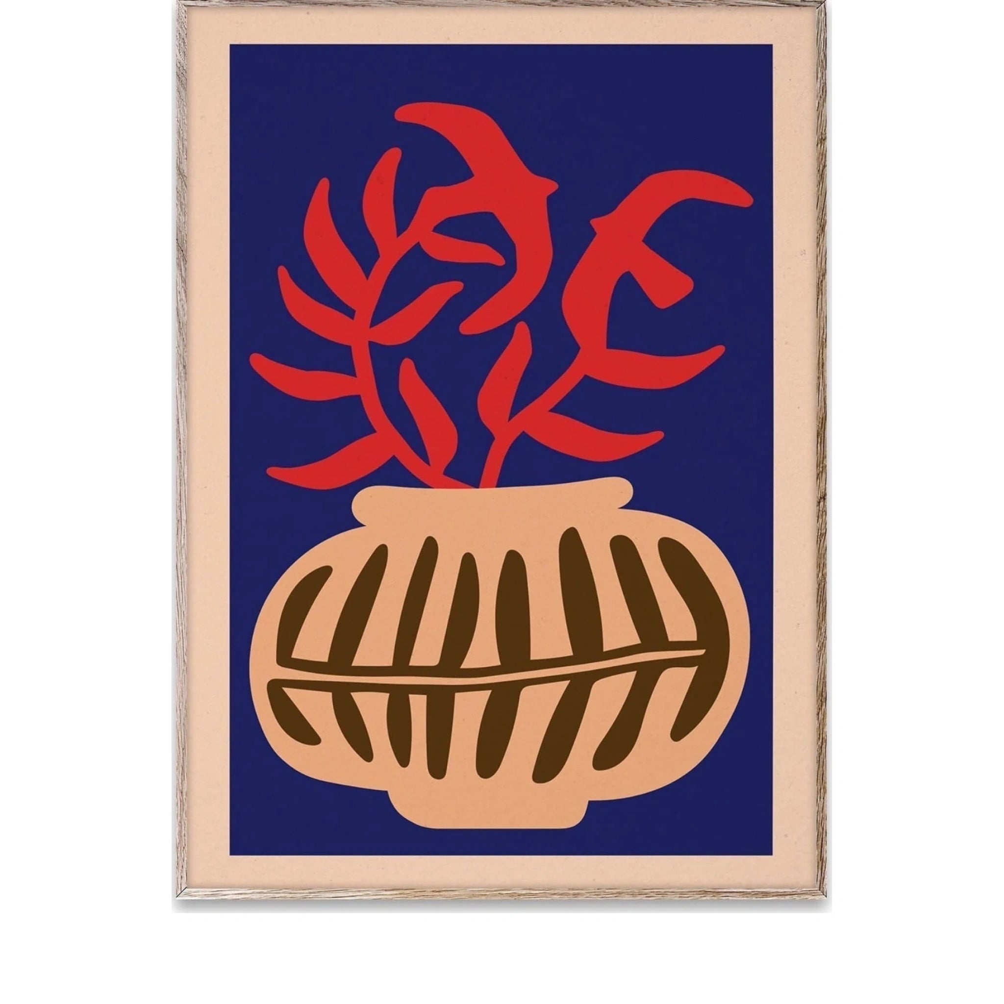 Paper Collective Floral Wings Poster, 50x70 Cm